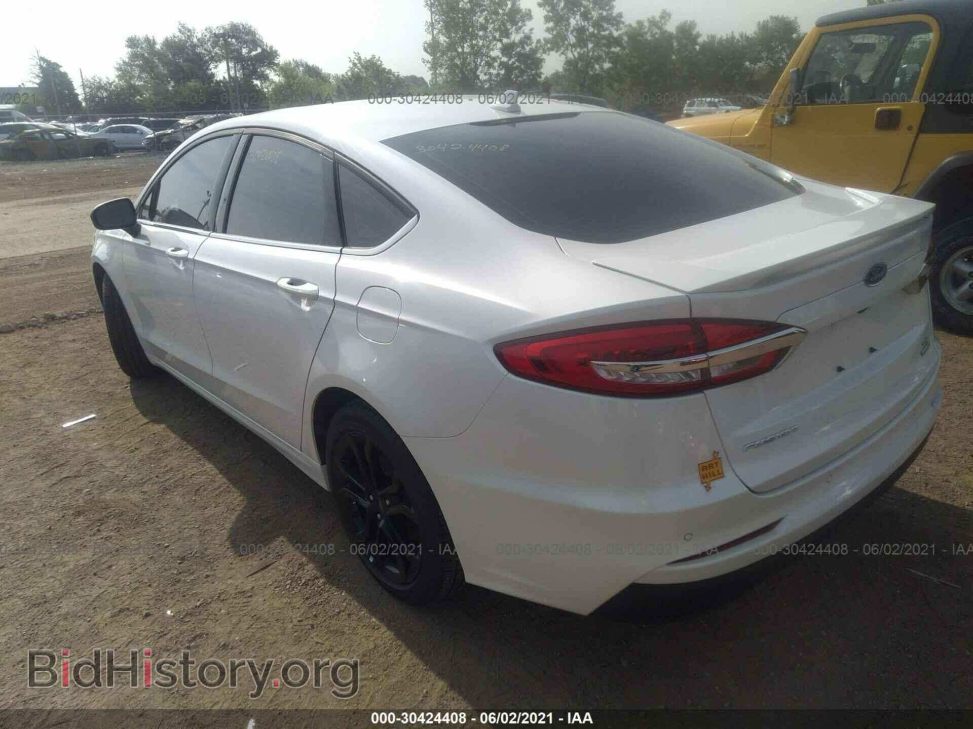 2019 FORD FUSION - VIN: 3FA6P0HD4KR230145 - Фото 3