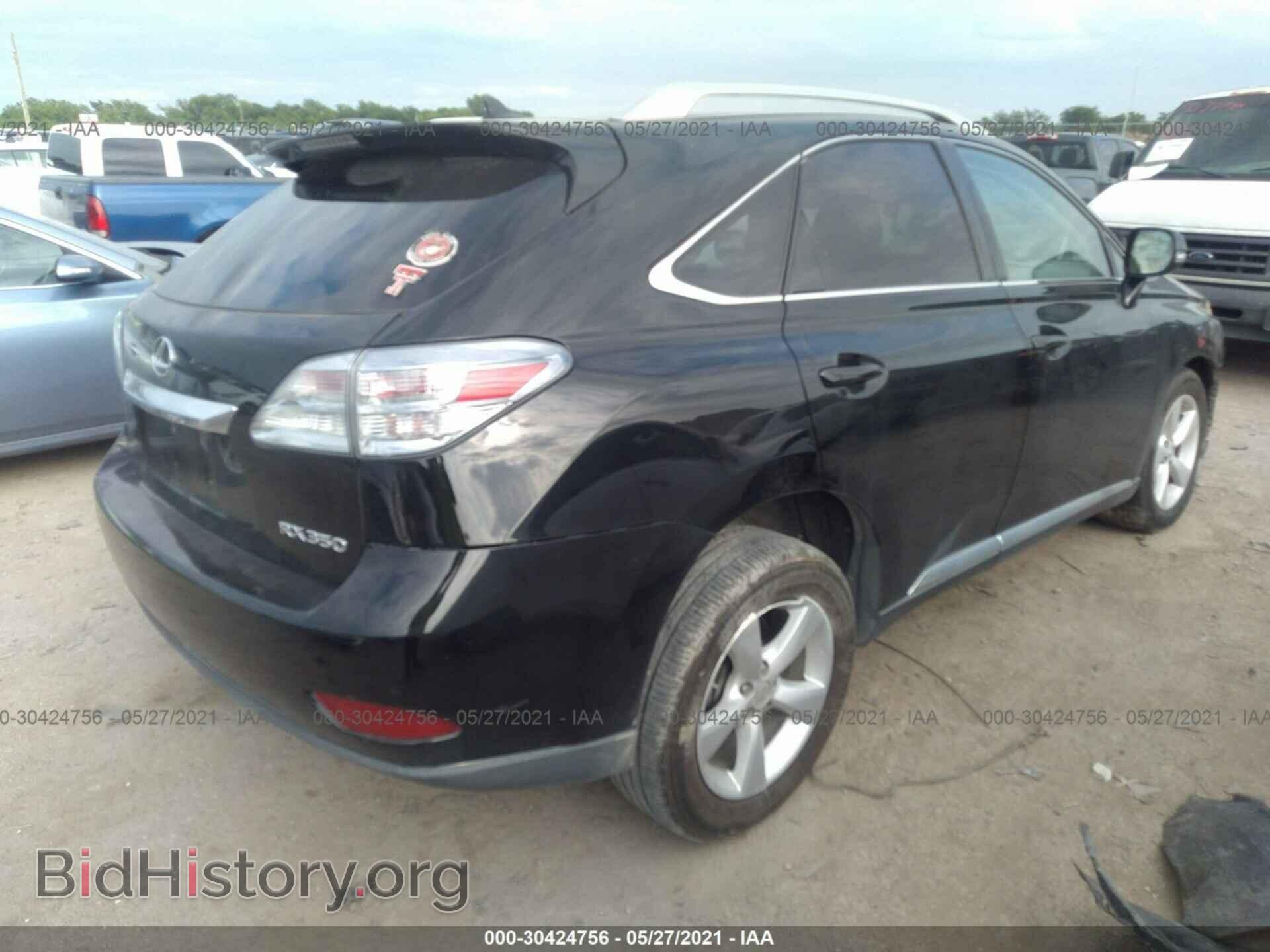 2011 LEXUS RX 350 - VIN: 2T2BK1BA3BC101892 - Photo 4