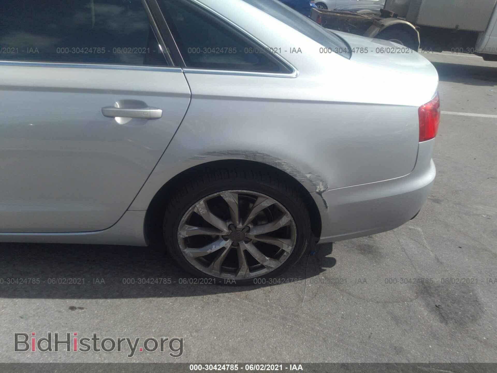 2013 AUDI A6 - VIN: WAUGFAFC3DN144510 - Фото 6