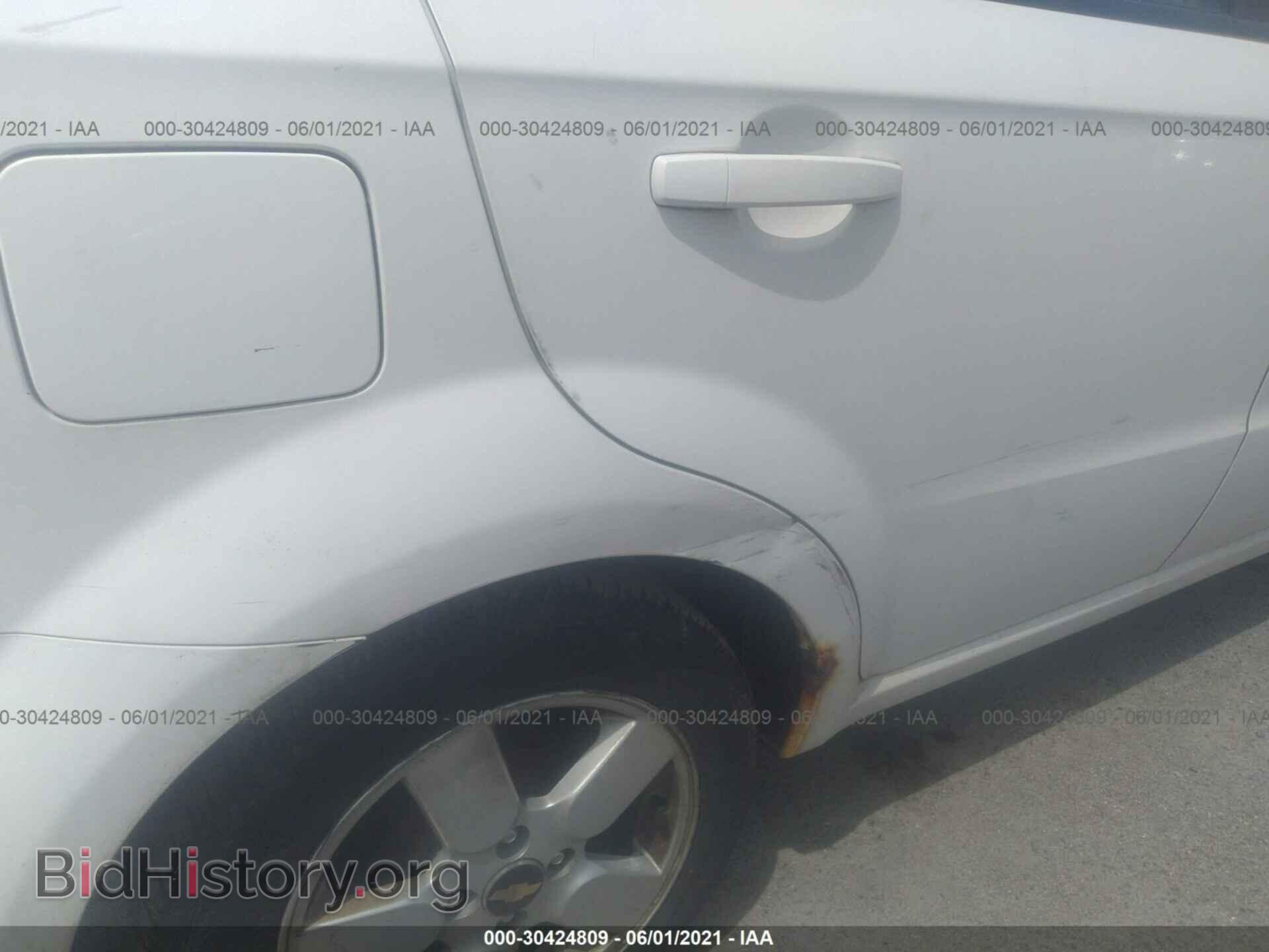 2008 CHEVROLET AVEO - VIN: KL1TD56688B014794 - Фото 6