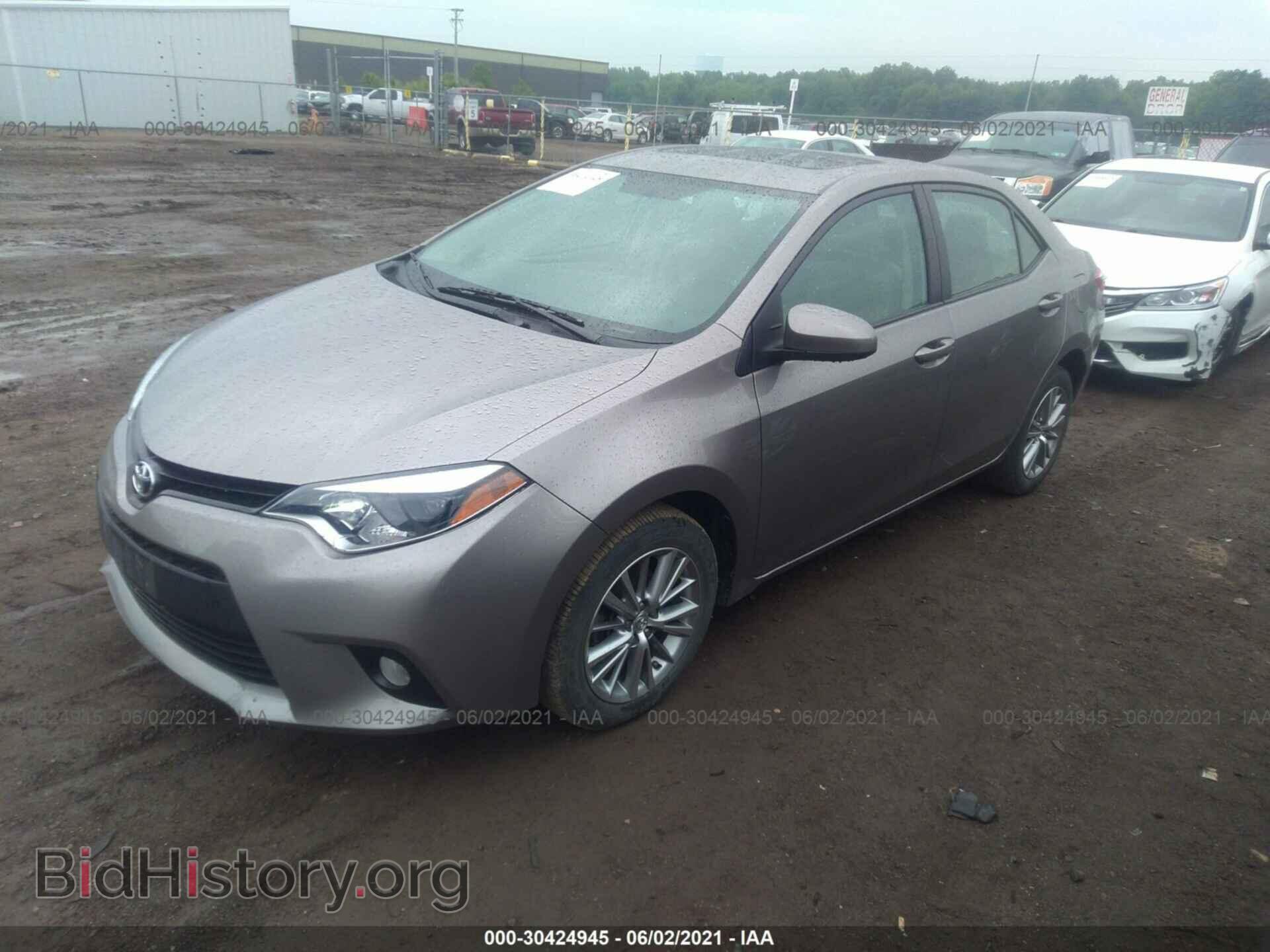 2014 TOYOTA COROLLA - VIN: 2T1BURHE5EC137322 - Фото 2