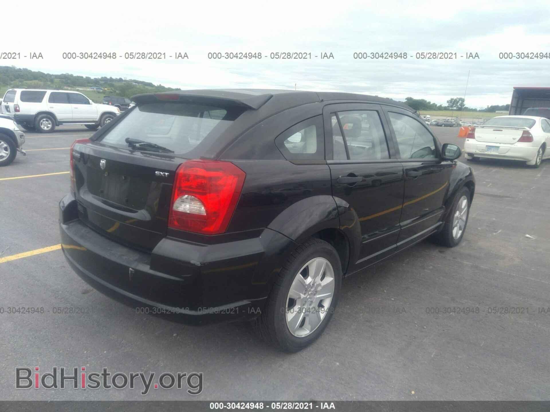 2007 DODGE CALIBER - VIN: 1B3HB48B67D319742 - Фото 4