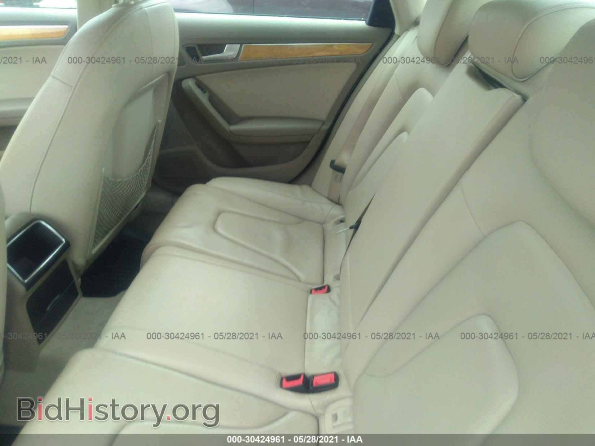 2009 AUDI A4 - VIN: WAULF78K39N013770 - Фото 8