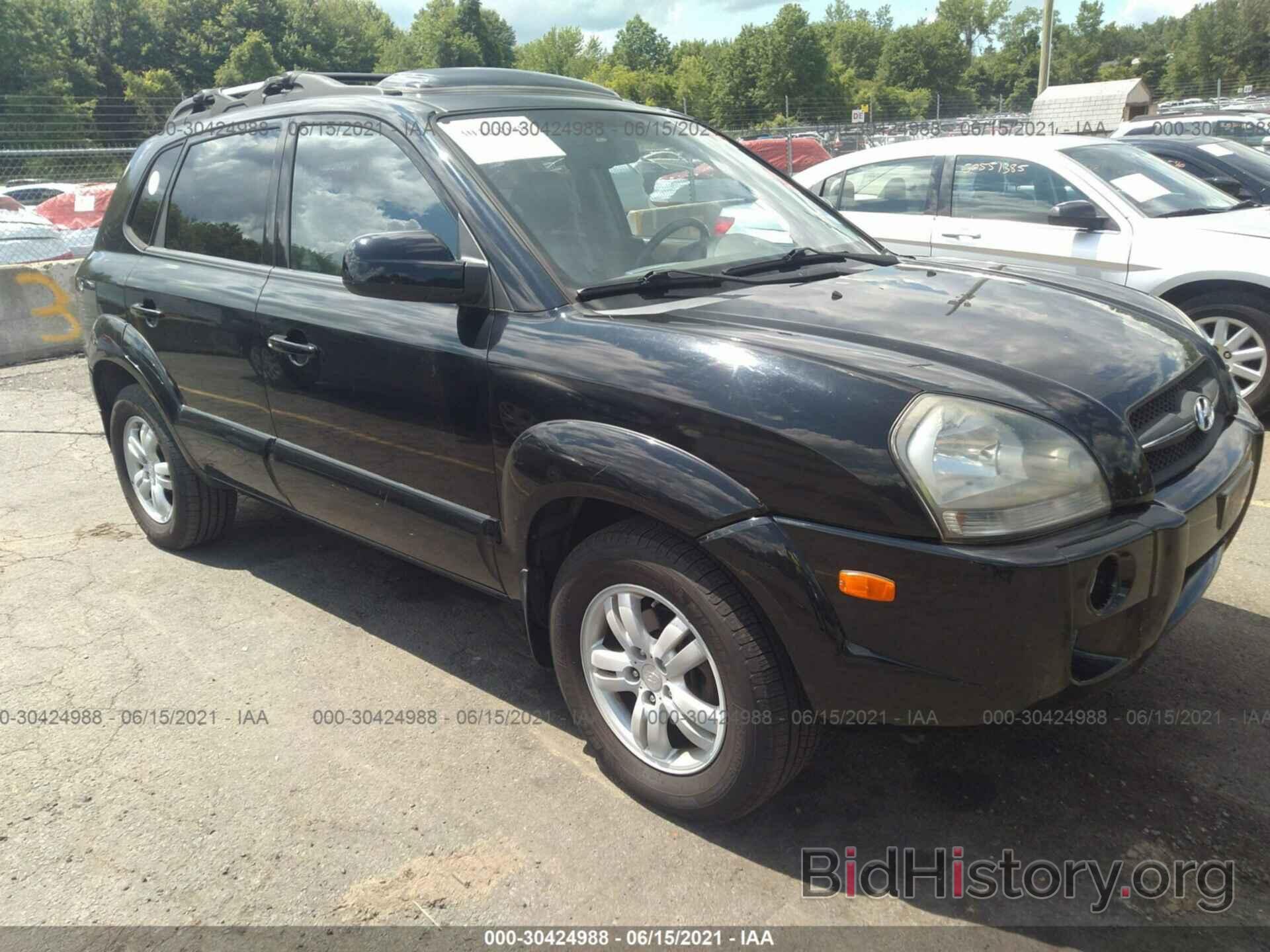 Photo KM8JN72DX6U264287 - HYUNDAI TUCSON 2006