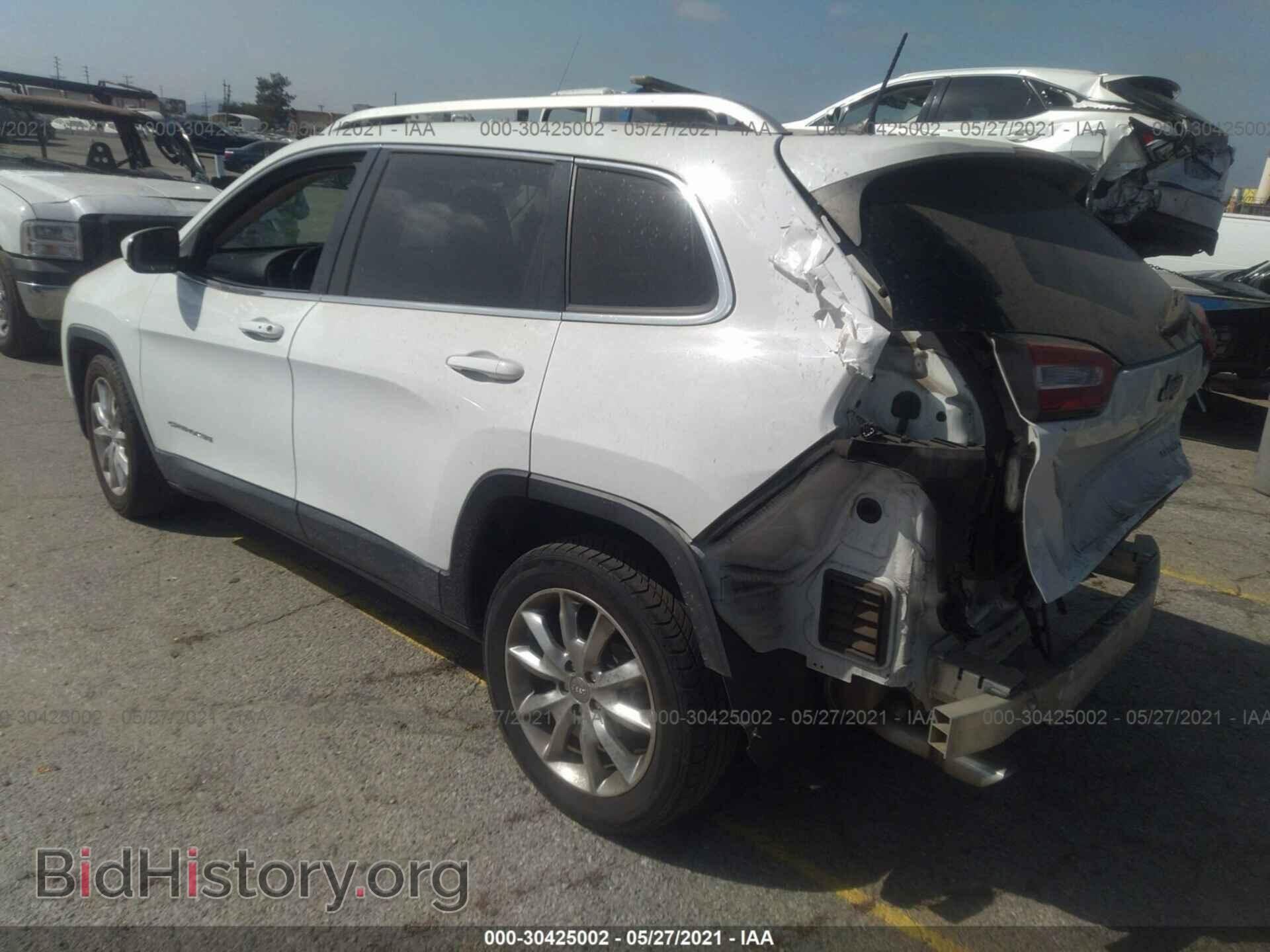2016 JEEP CHEROKEE - VIN: 1C4PJLDB2GW272808 - Фото 3