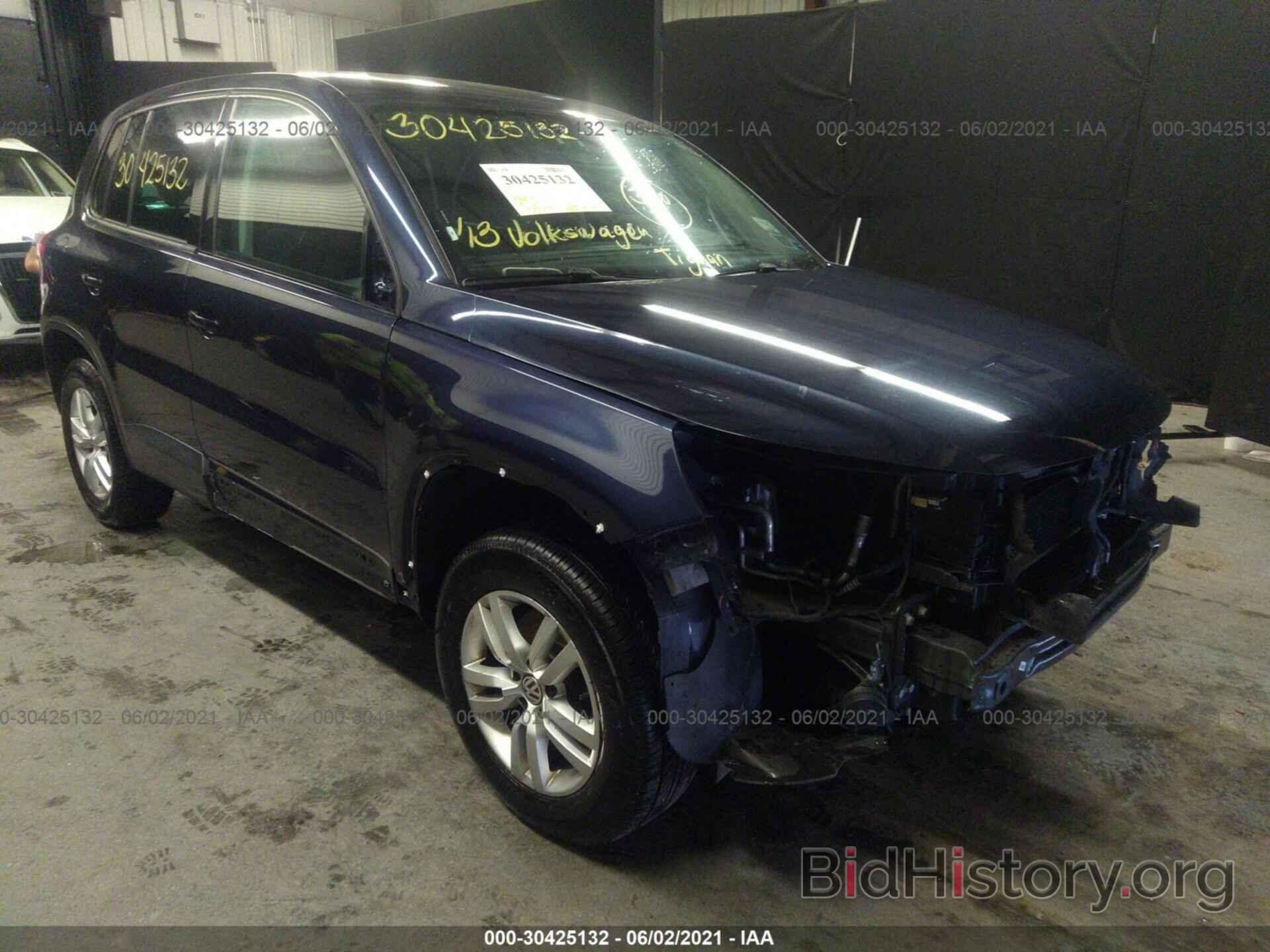 Photo WVGAV3AX1DW625847 - VOLKSWAGEN TIGUAN 2013