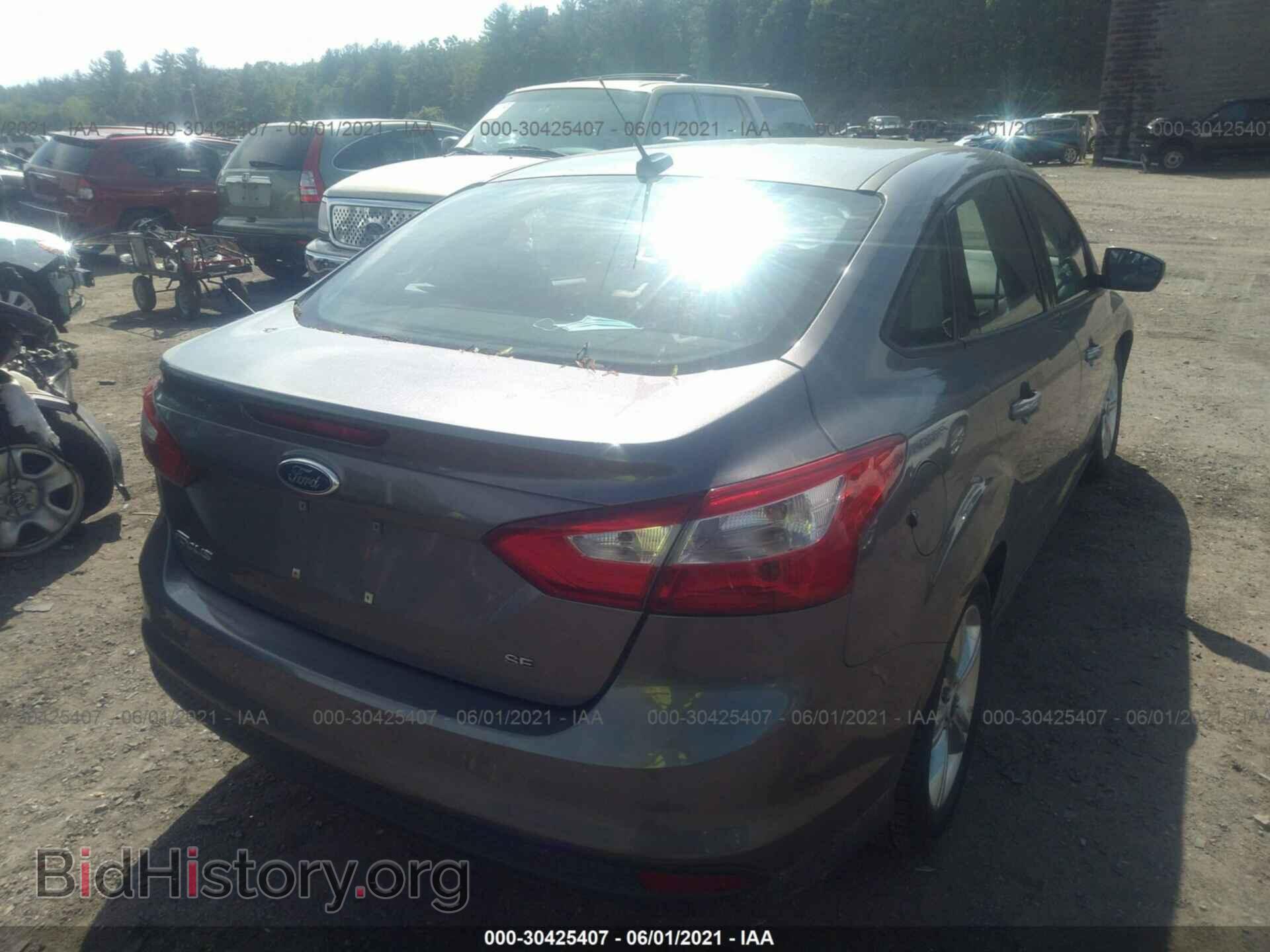 2013 FORD FOCUS - VIN: 1FADP3F24DL341564 - Фото 4