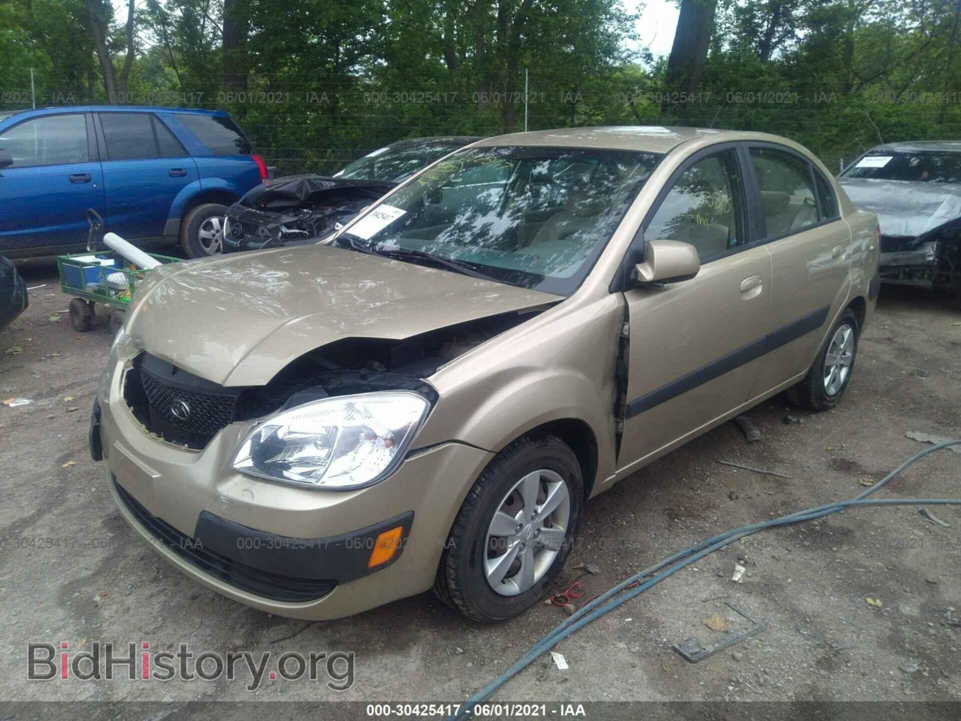 2009 KIA RIO - VIN: KNADE223296560194 - Фото 2