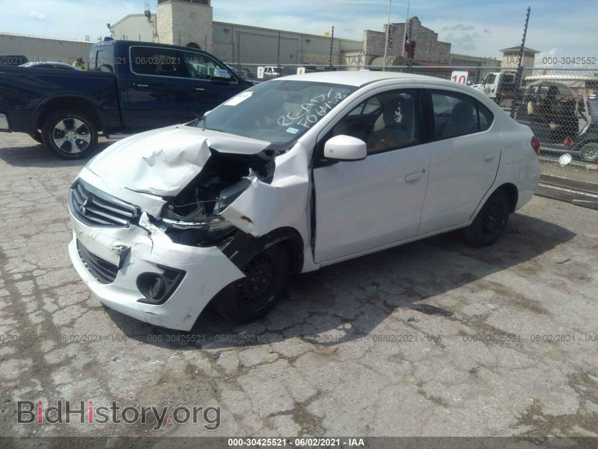 2017 MITSUBISHI MIRAGE G4 - VIN: ML32F3FJ6HHF06458 - Фото 2