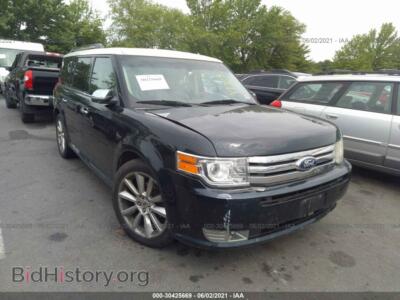 2010 Ford FLEX Limited W/Ecoboost, синий — VIN 2FMHK6DT5ABA53616, IAAI