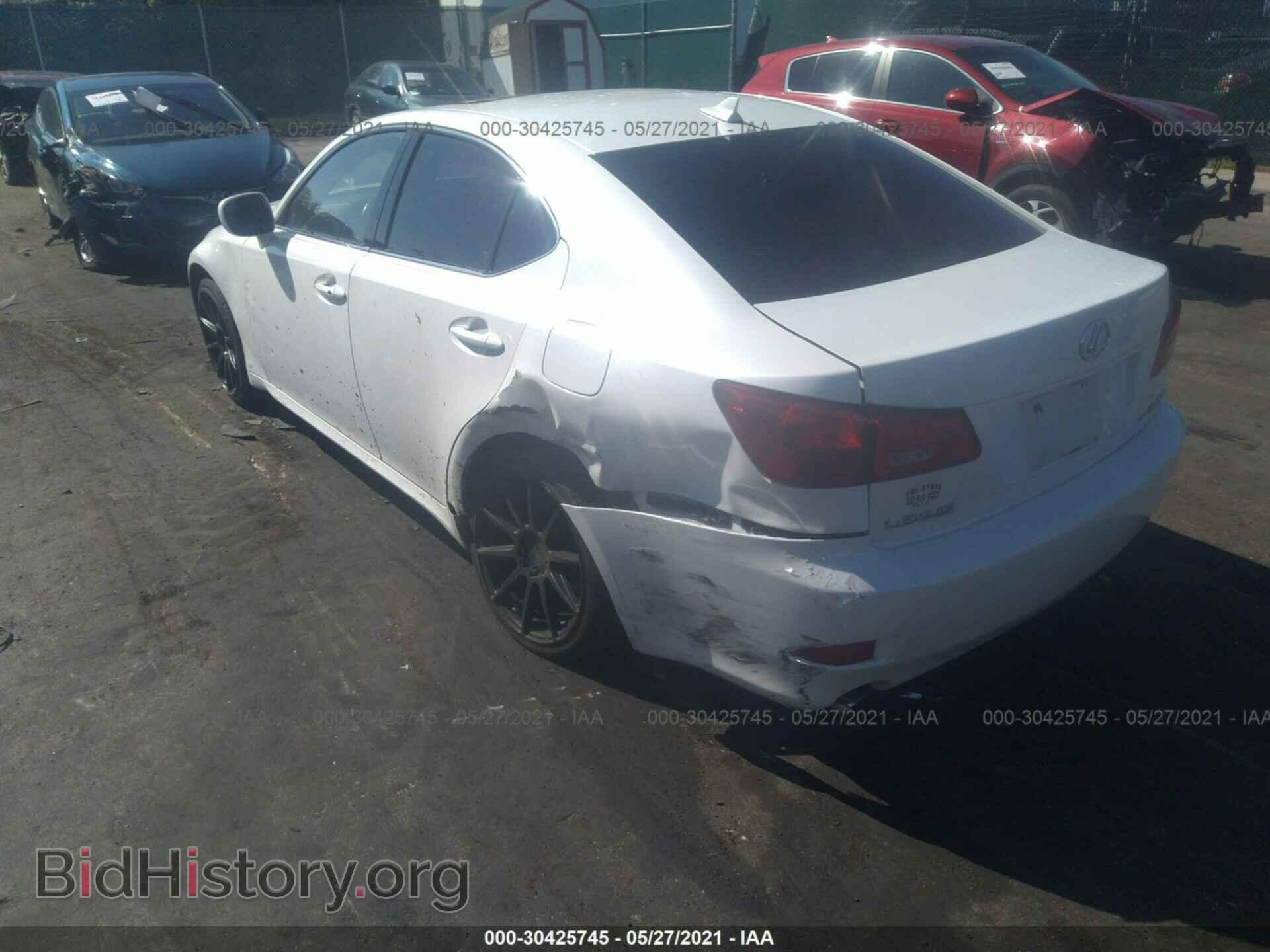 2007 LEXUS IS 250 - VIN: JTHCK262275013999 - Фото 3