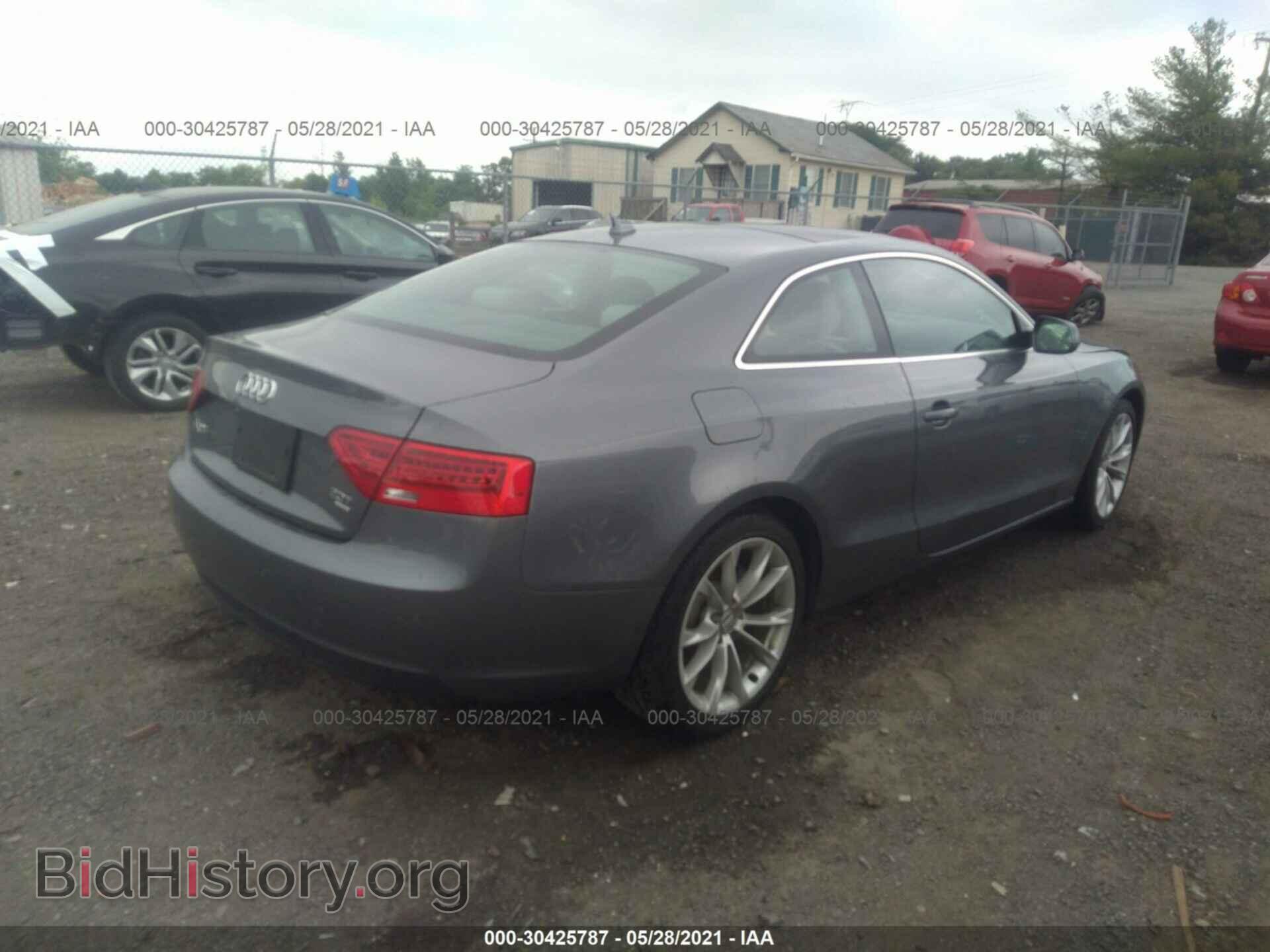 2013 AUDI A5 - VIN: WAULFAFR7DA076562 - Photo 4