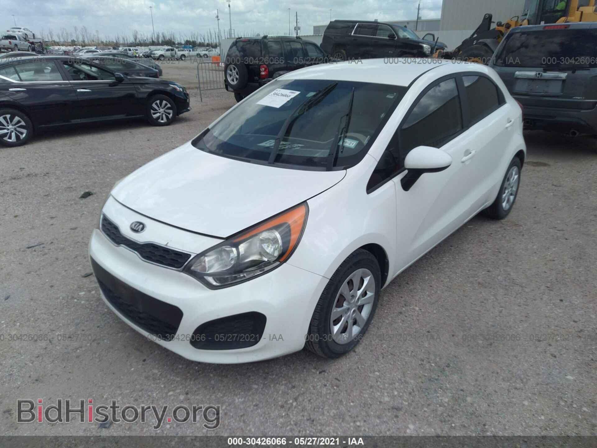 2013 KIA RIO - VIN: KNADN5A3XD6191158 - Фото 2