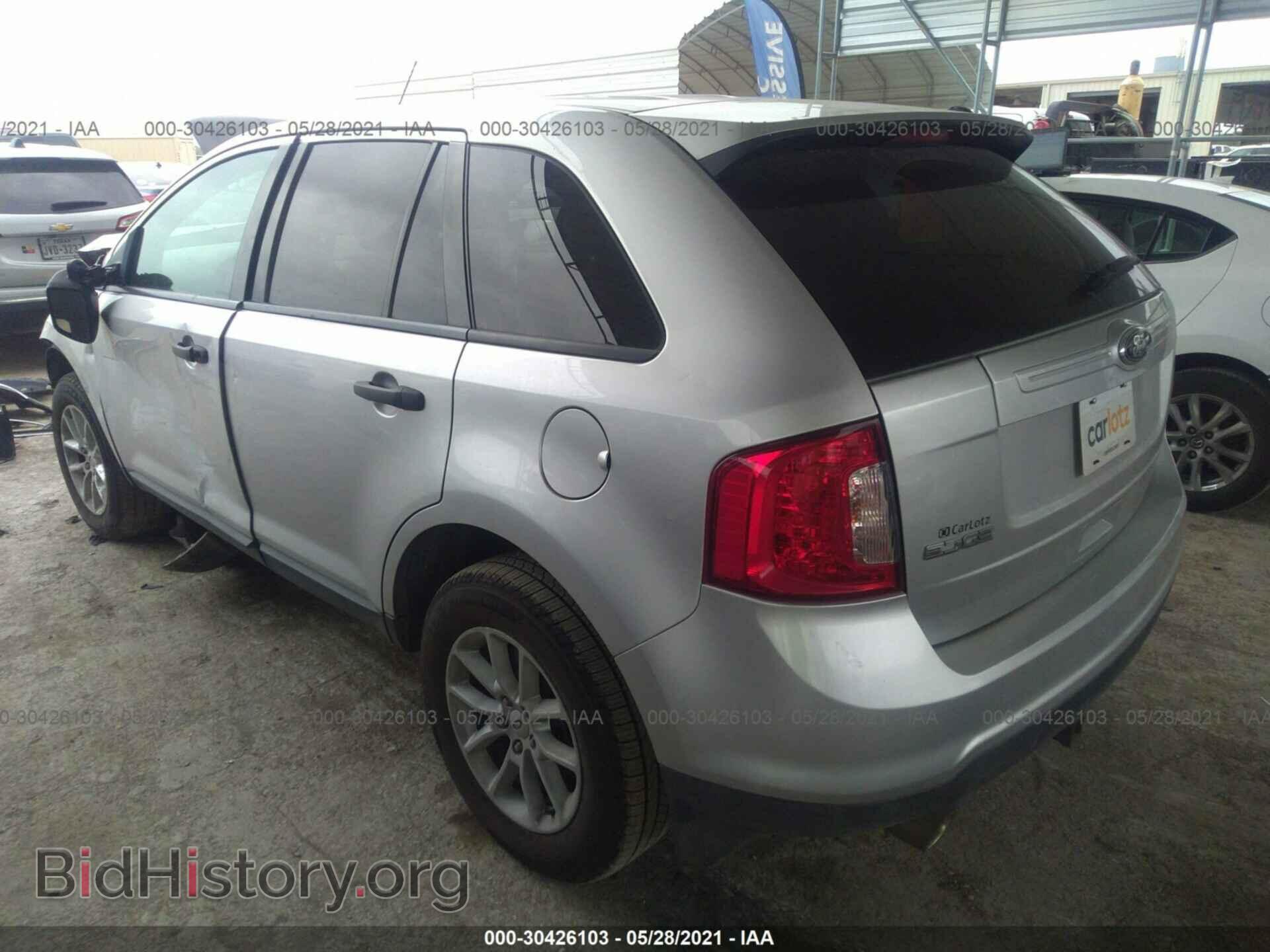 2013 FORD EDGE - VIN: 2FMDK3GC6DBE17068 - Фото 3