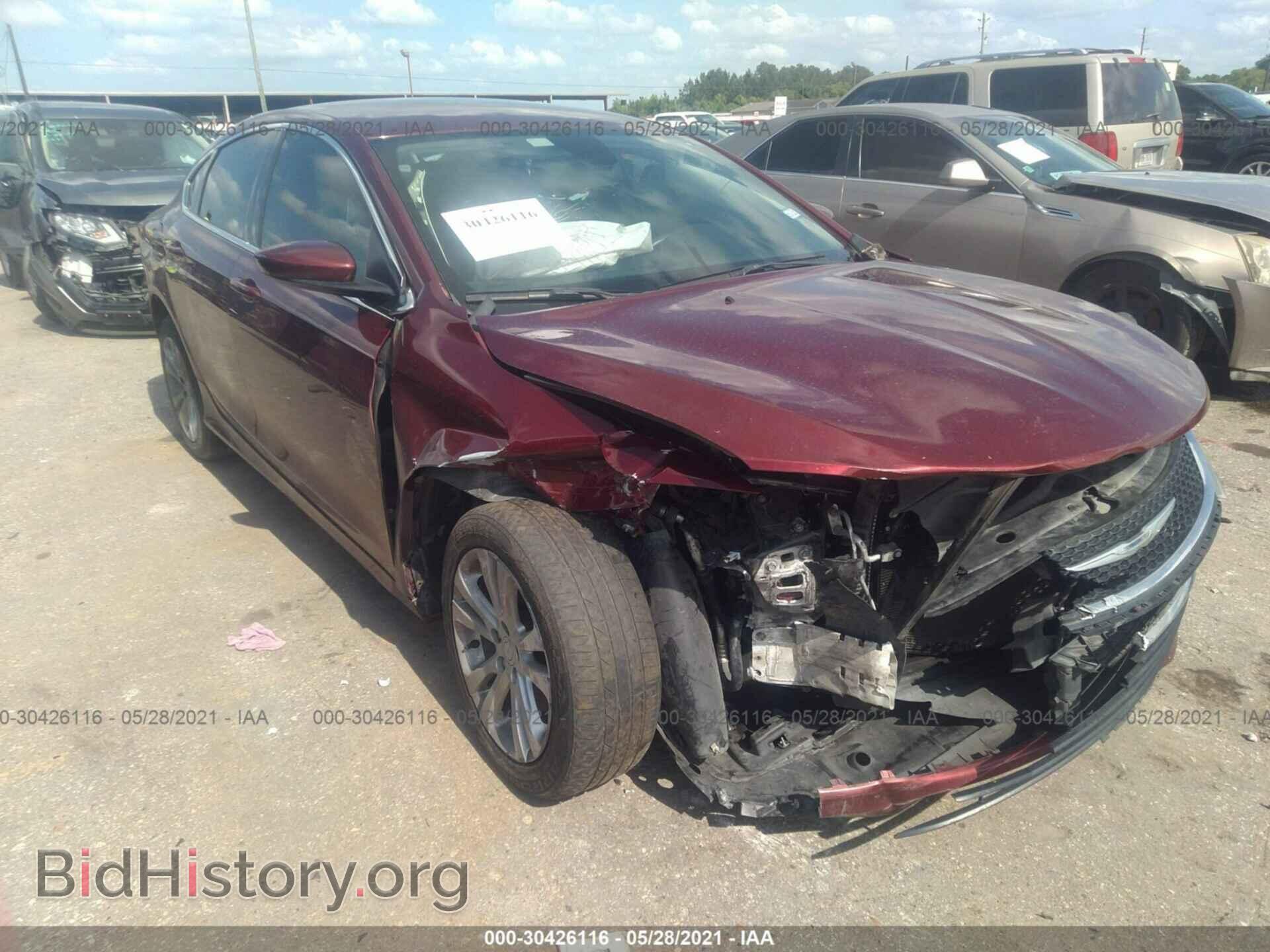 Фотография 1C3CCCAB7FN607468 - CHRYSLER 200 2015