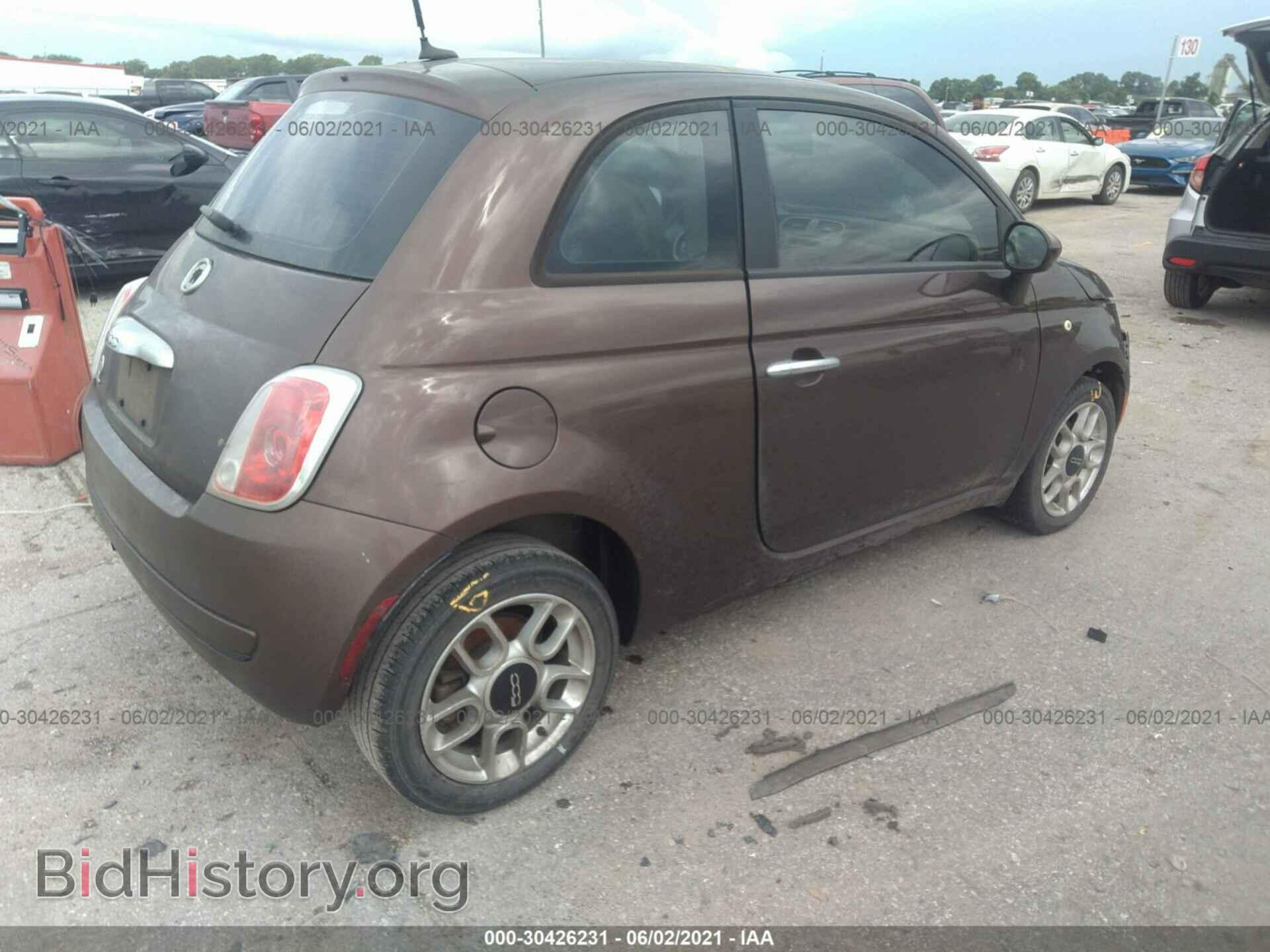 2012 FIAT 500 - VIN: 3C3CFFAR3CT104022 - Фото 4