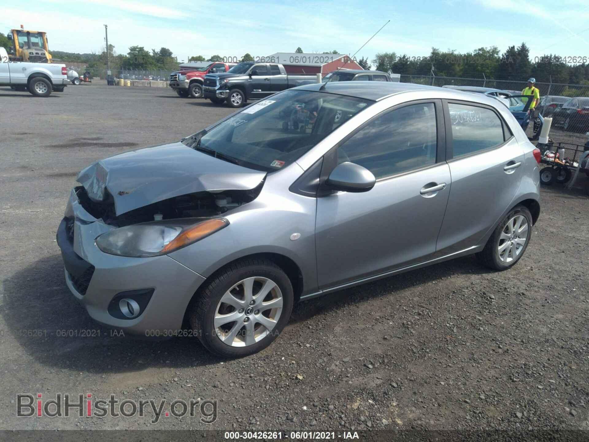 2013 MAZDA MAZDA2 - VIN: JM1DE1LY3D0161328 - Фото 2