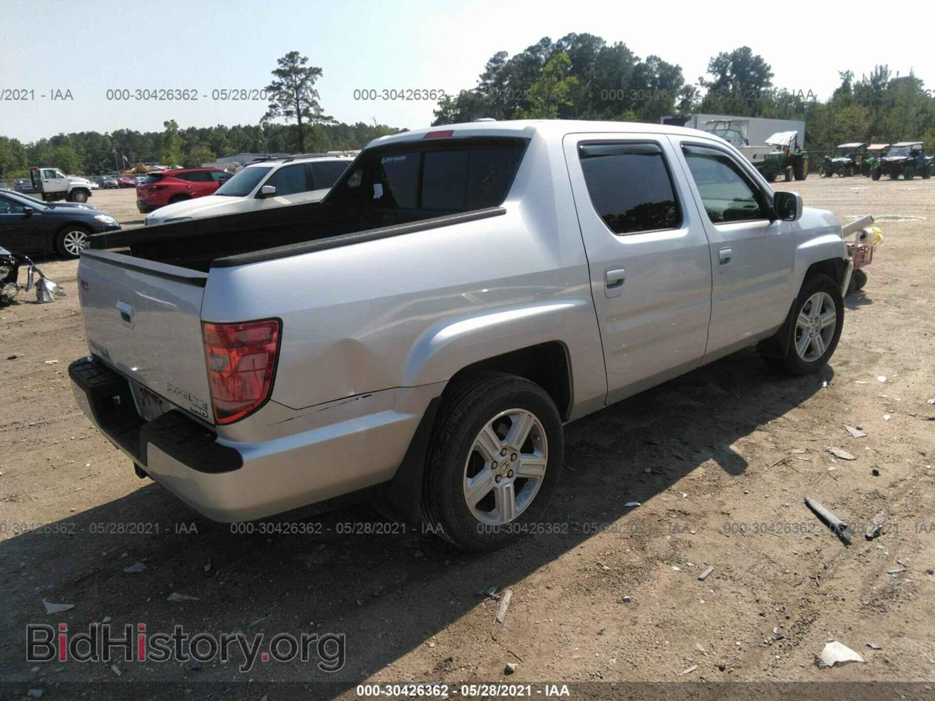 2009 HONDA RIDGELINE - VIN: 5FPYK16569B104262 - Фото 4