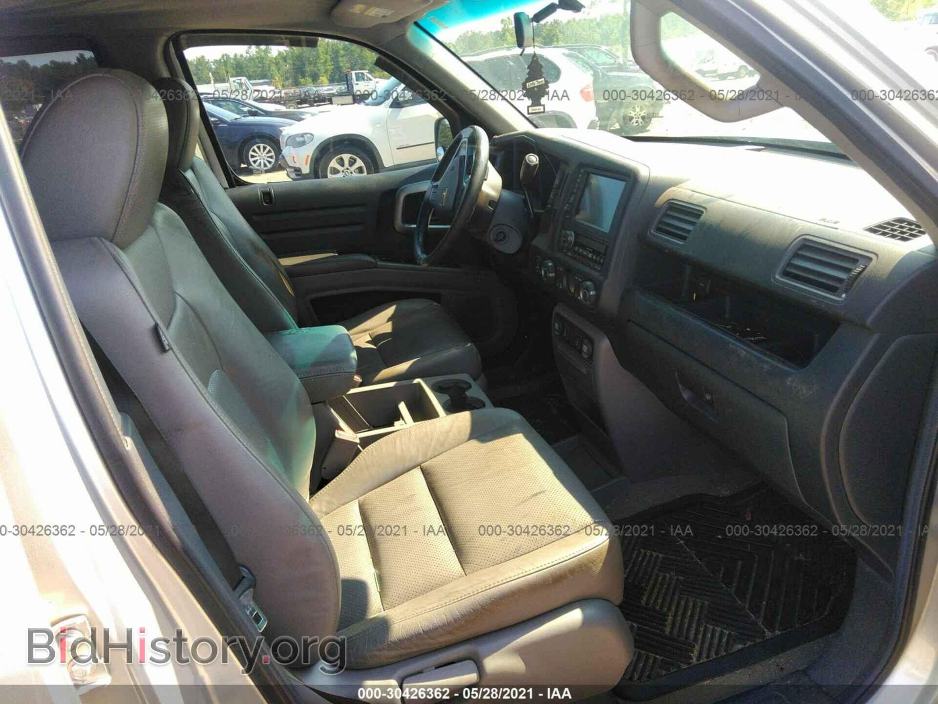 2009 HONDA RIDGELINE - VIN: 5FPYK16569B104262 - Фото 5