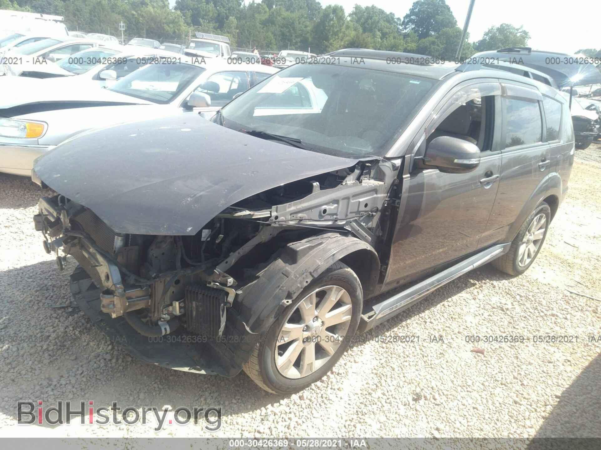 2012 MITSUBISHI OUTLANDER - VIN: JA4AS3AW6CU005164 - Фото 2