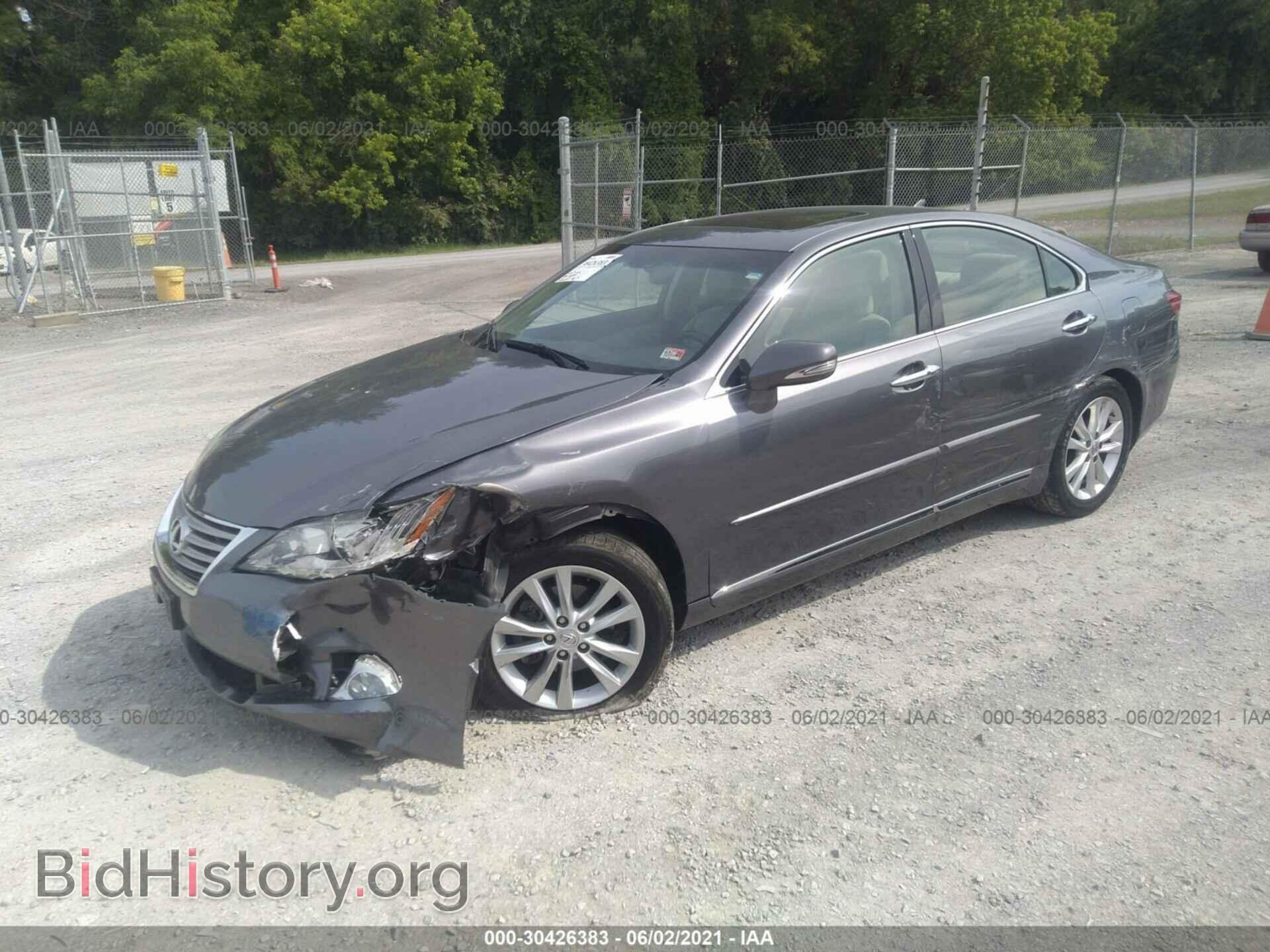 2012 LEXUS ES 350 - VIN: JTHBK1EG5C2475357 - Фото 2