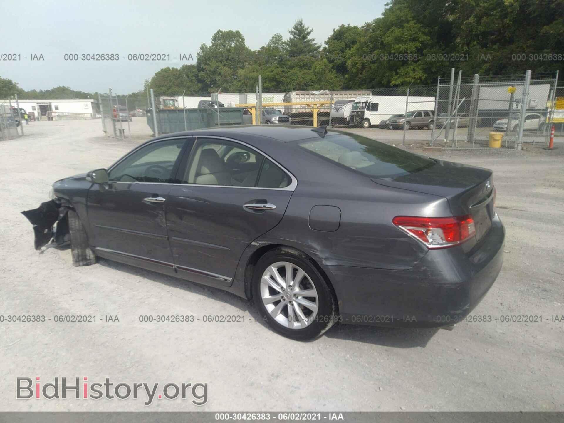 2012 LEXUS ES 350 - VIN: JTHBK1EG5C2475357 - Фото 3