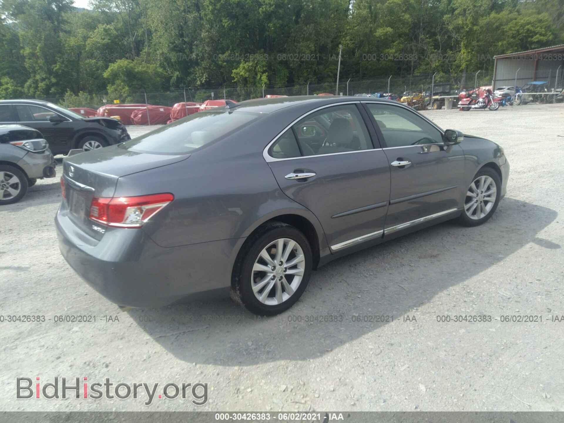 2012 LEXUS ES 350 - VIN: JTHBK1EG5C2475357 - Фото 4