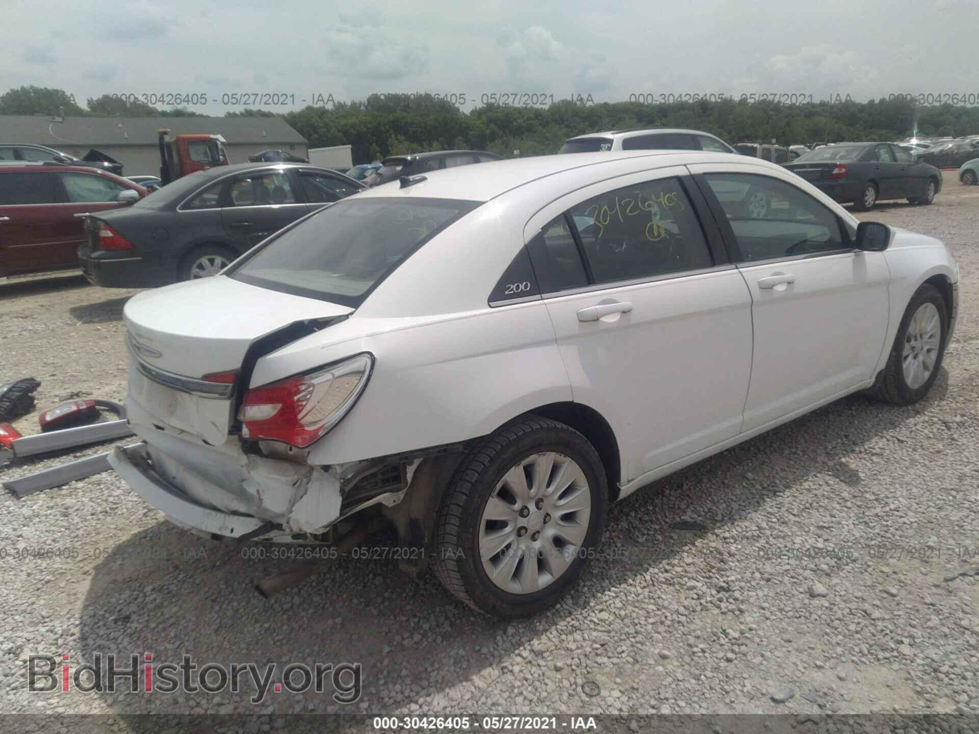 2013 CHRYSLER 200 - VIN: 1C3CCBAB5DN604740 - Фото 4