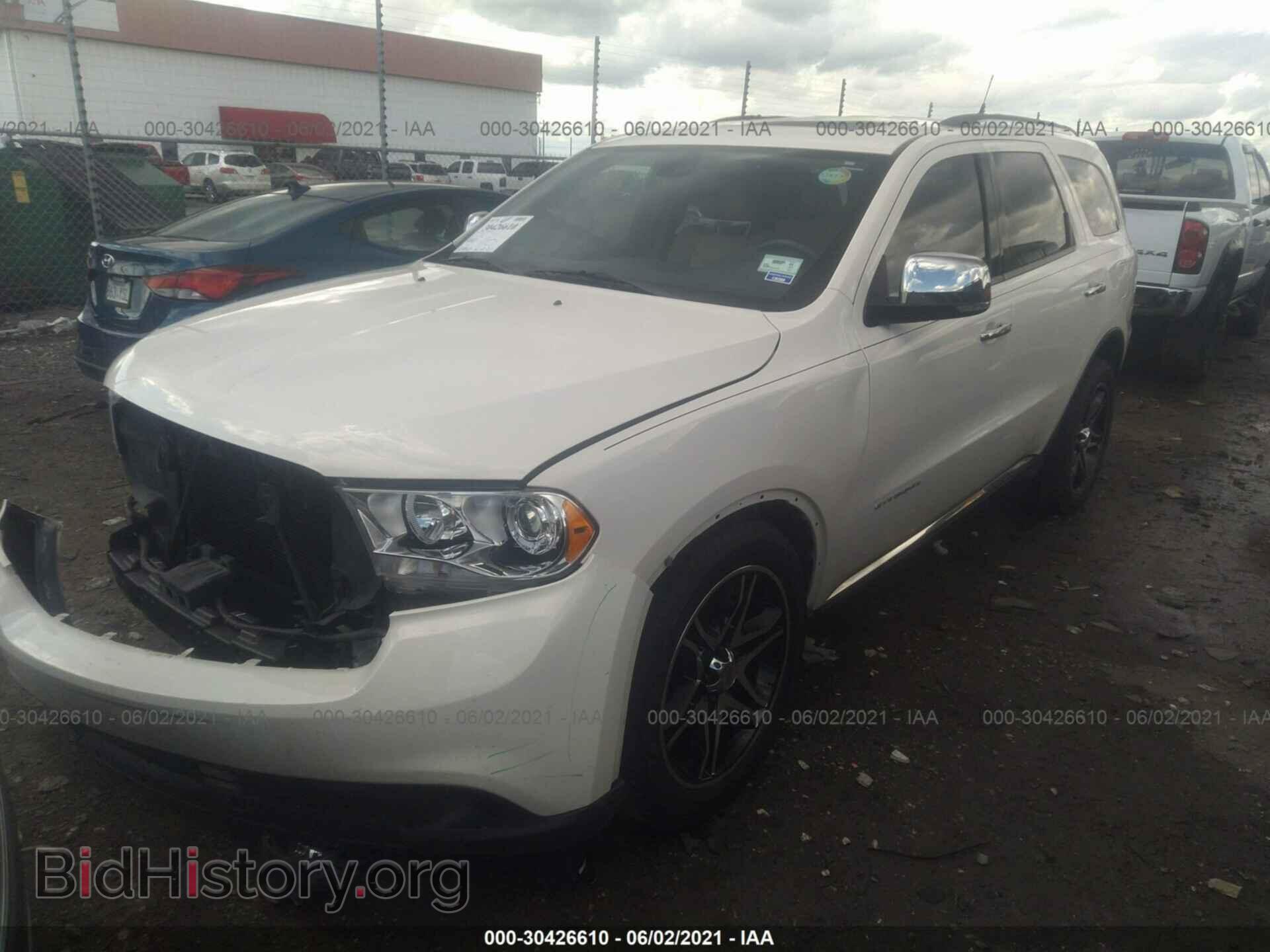 2012 DODGE DURANGO - VIN: 1C4RDHEG3CC152244 - Photo 2