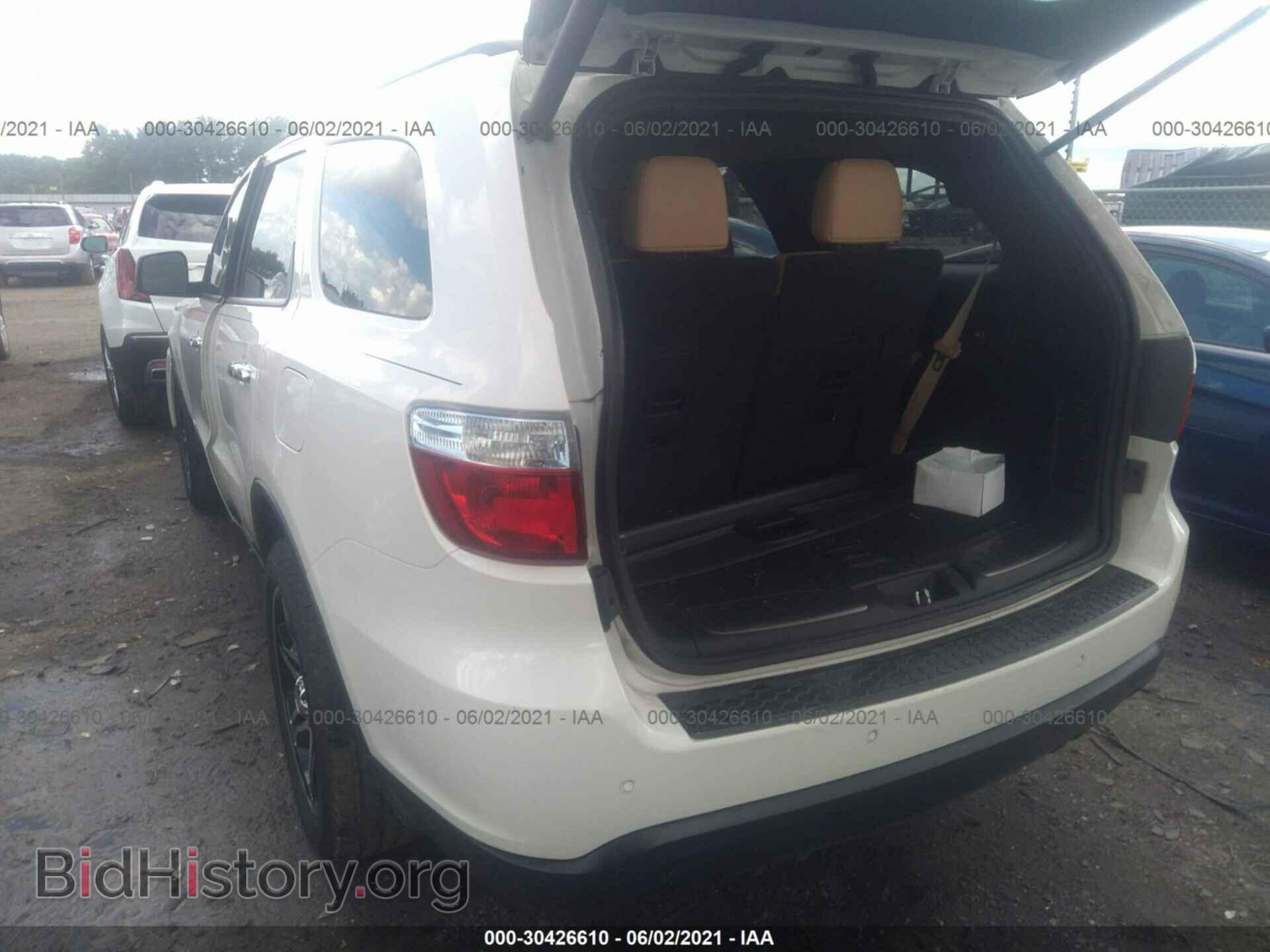 2012 DODGE DURANGO - VIN: 1C4RDHEG3CC152244 - Photo 3