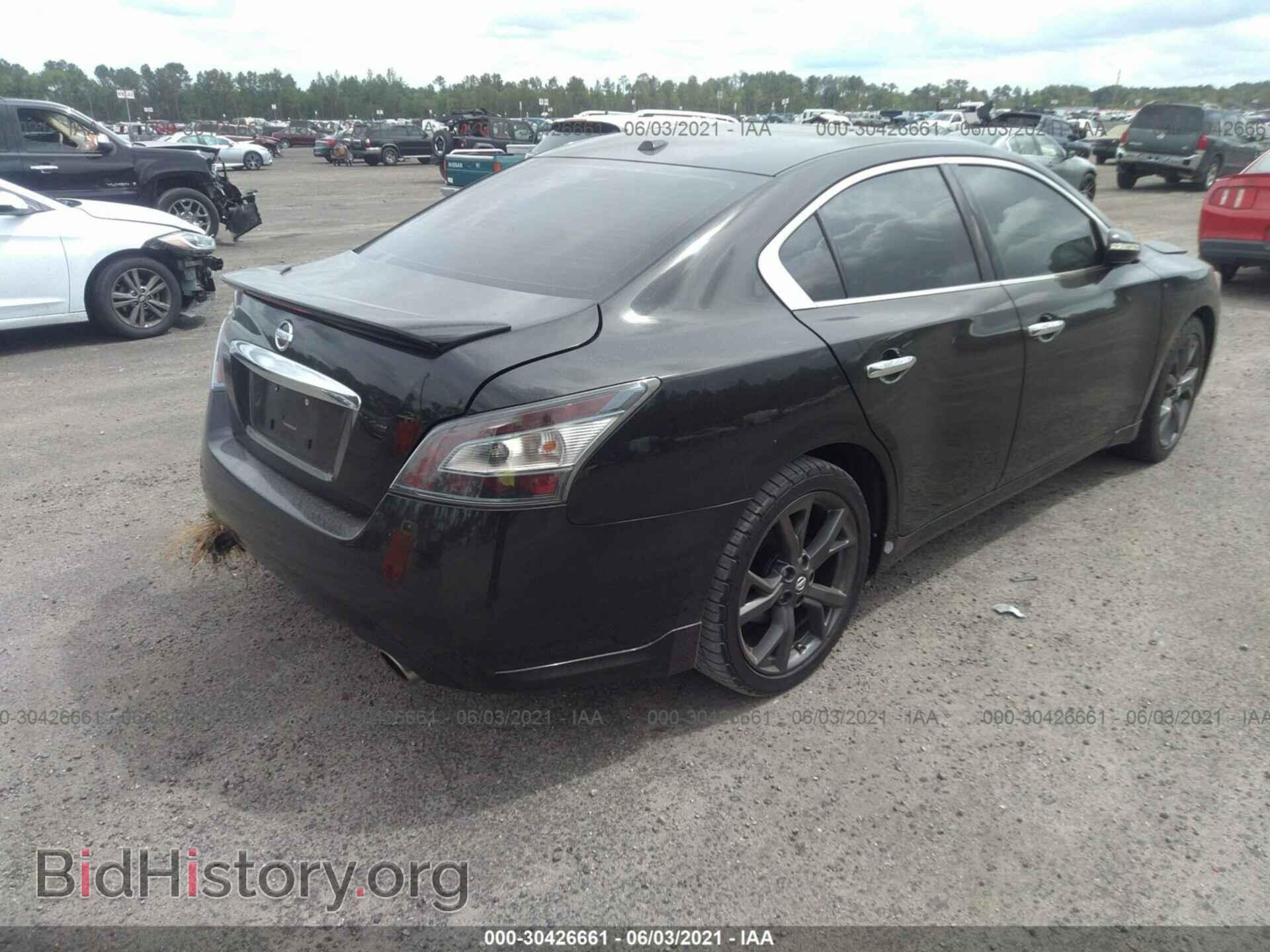 2014 NISSAN MAXIMA - VIN: 1N4AA5AP1EC448396 - Фото 4