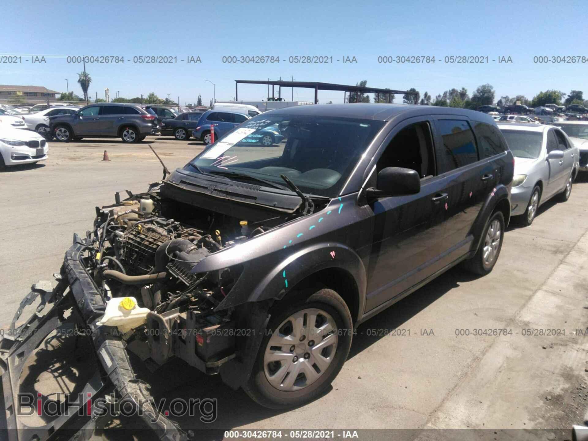 2015 DODGE JOURNEY - VIN: 3C4PDCAB5FT736030 - Фото 2