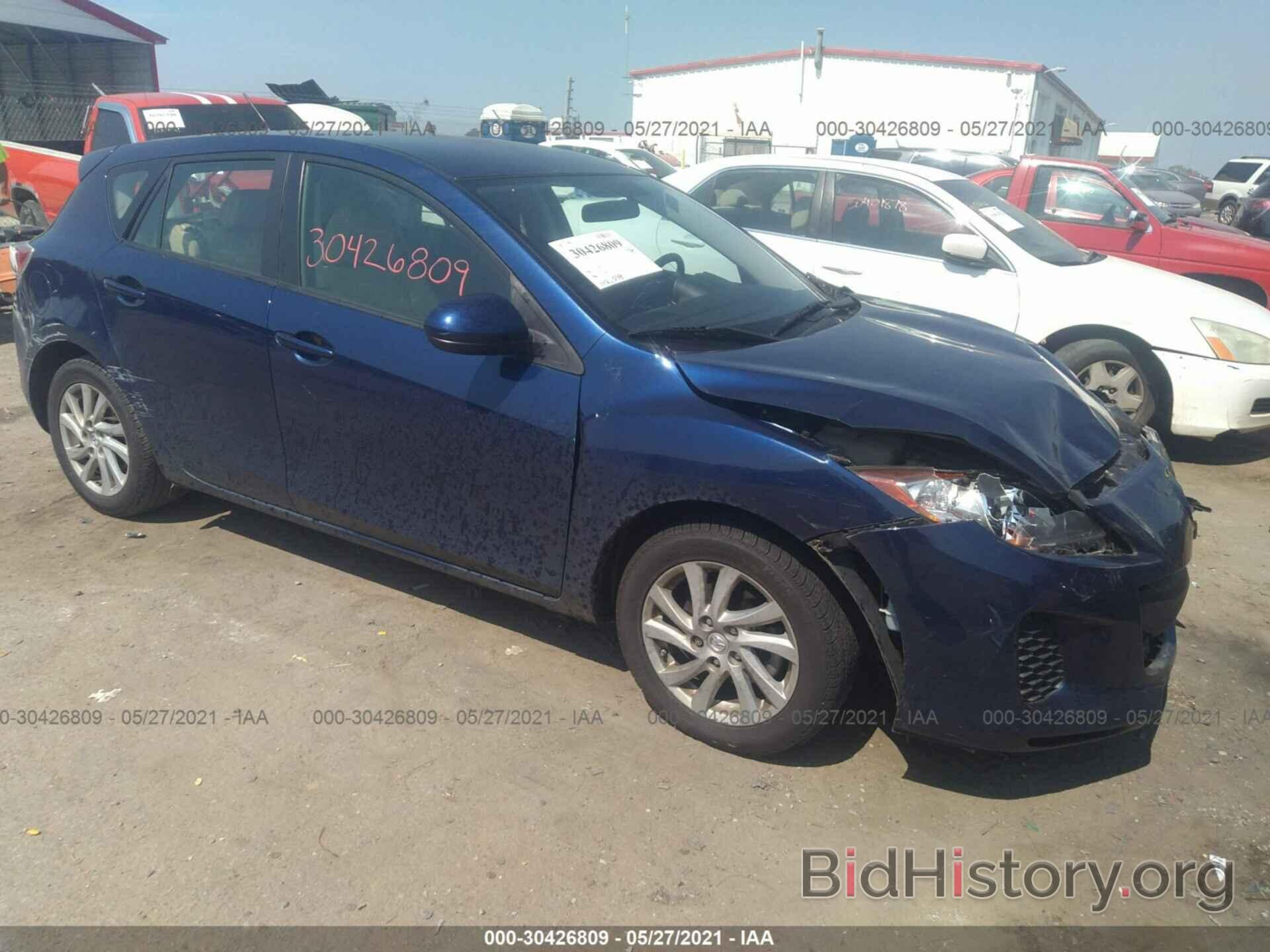 Photo JM1BL1L79C1627583 - MAZDA MAZDA3 2012