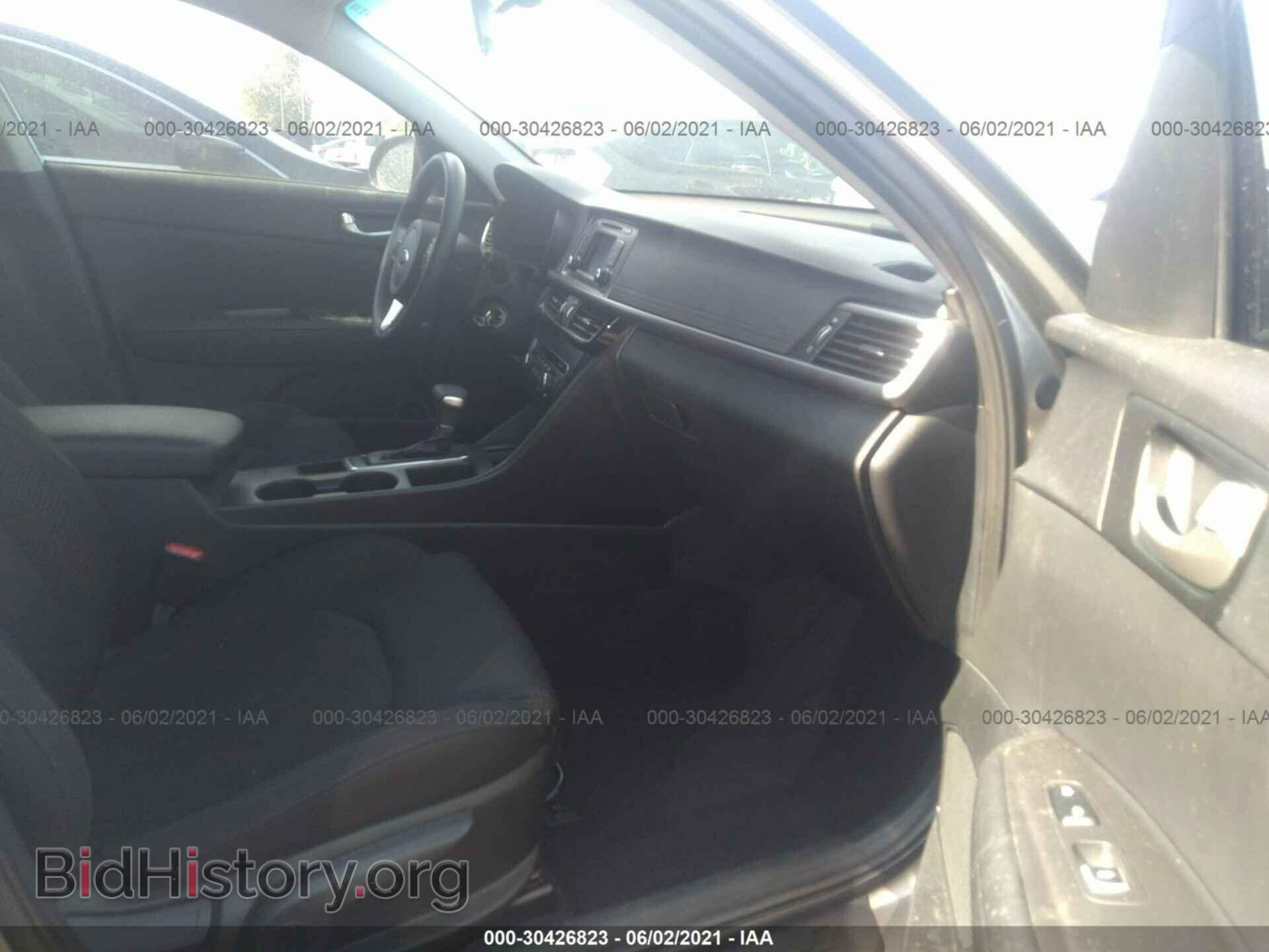 2016 KIA OPTIMA - VIN: 5XXGT4L30GG083456 - Фото 5