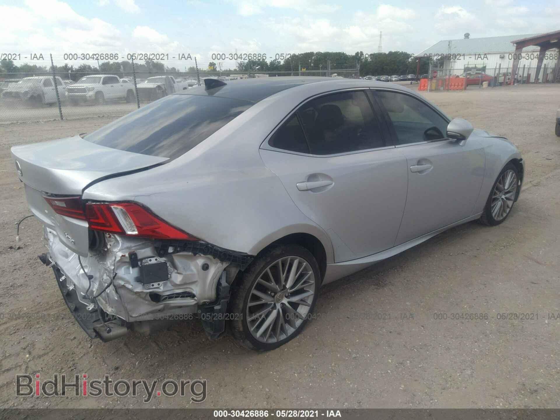 2014 LEXUS IS 250 - VIN: JTHBF1D28E5000734 - Photo 4