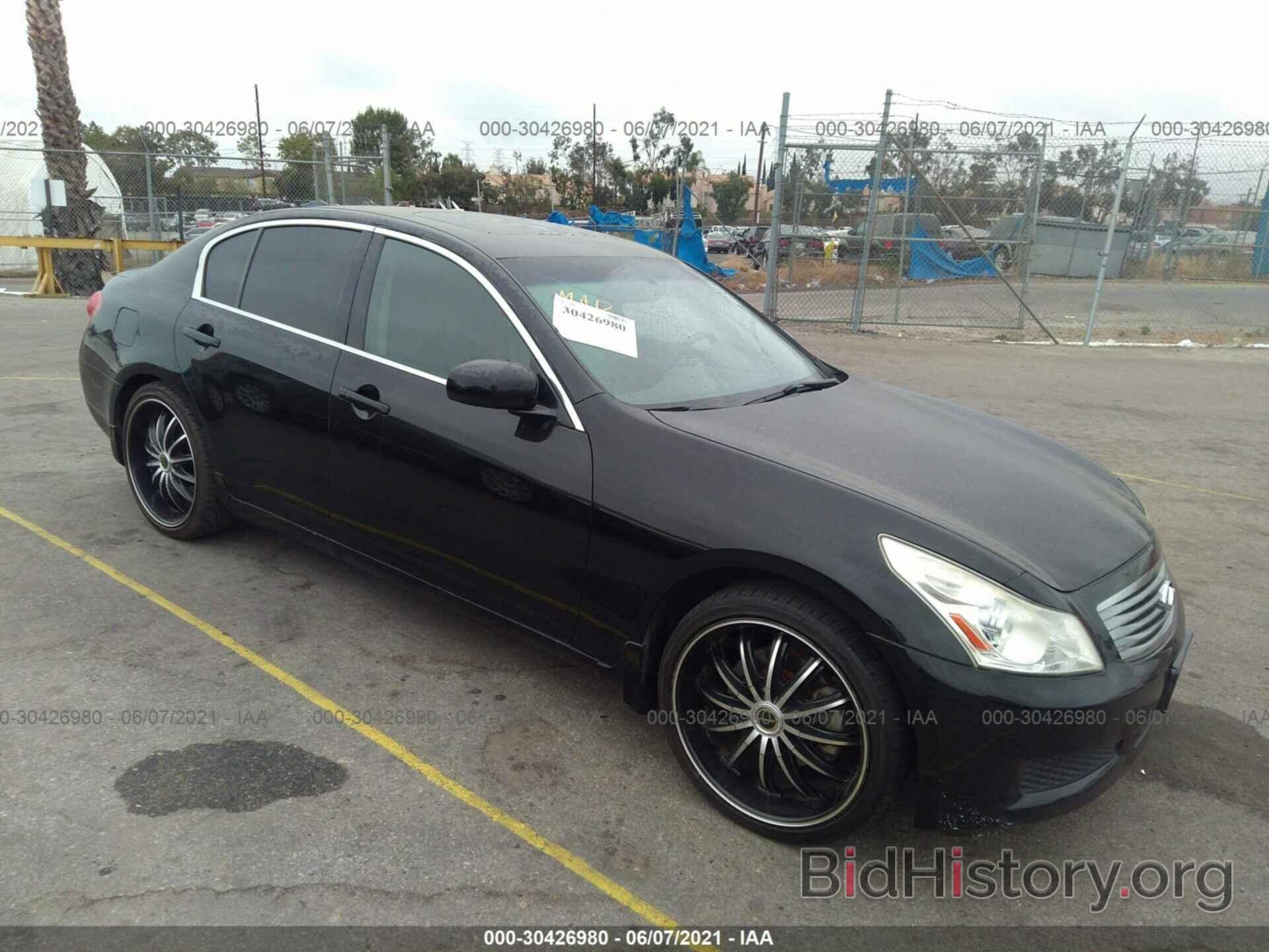 Photo JNKBV61E38M219738 - INFINITI G35 SEDAN 2008