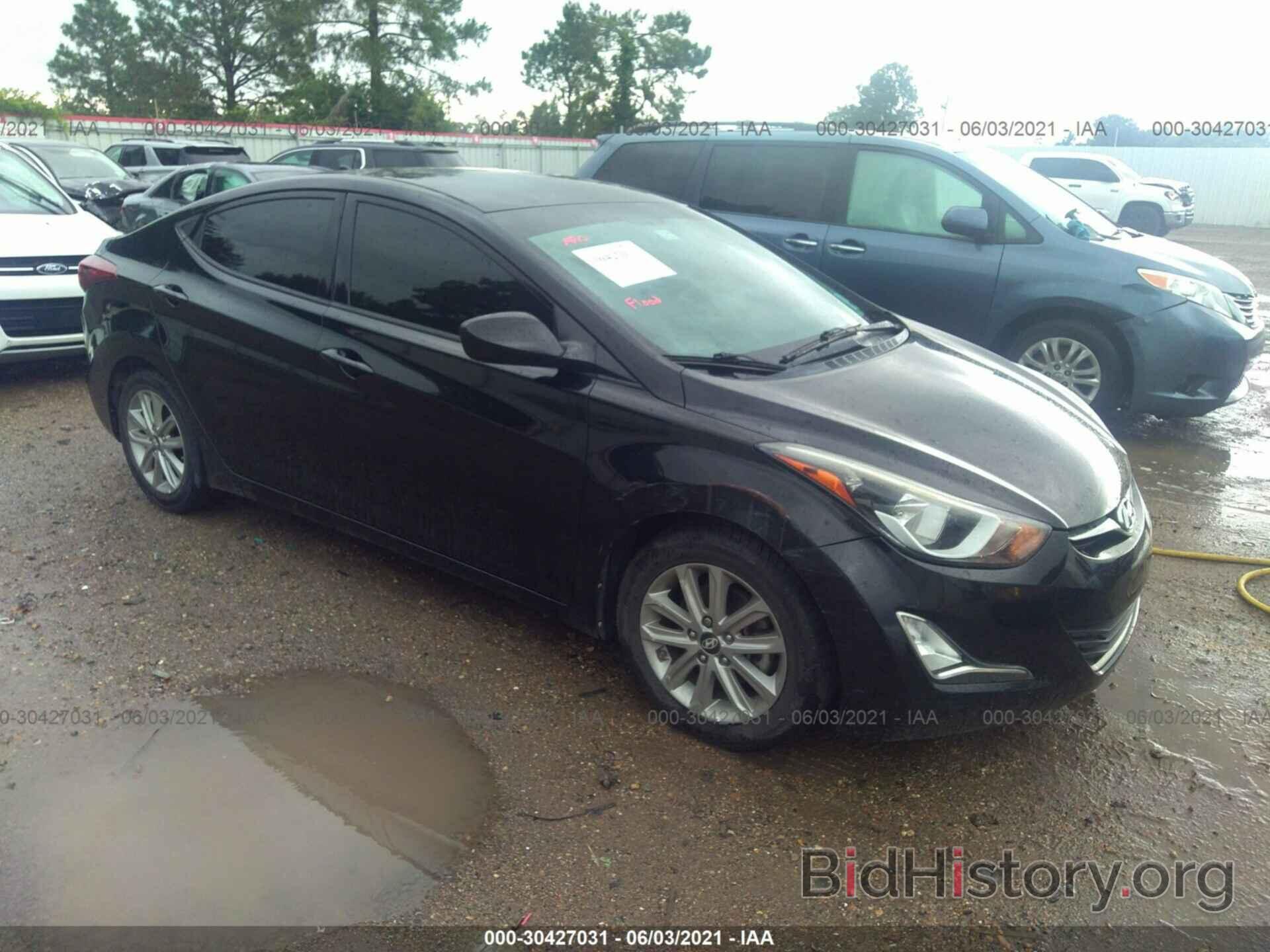 Photo 5NPDH4AE2GH689841 - HYUNDAI ELANTRA 2016