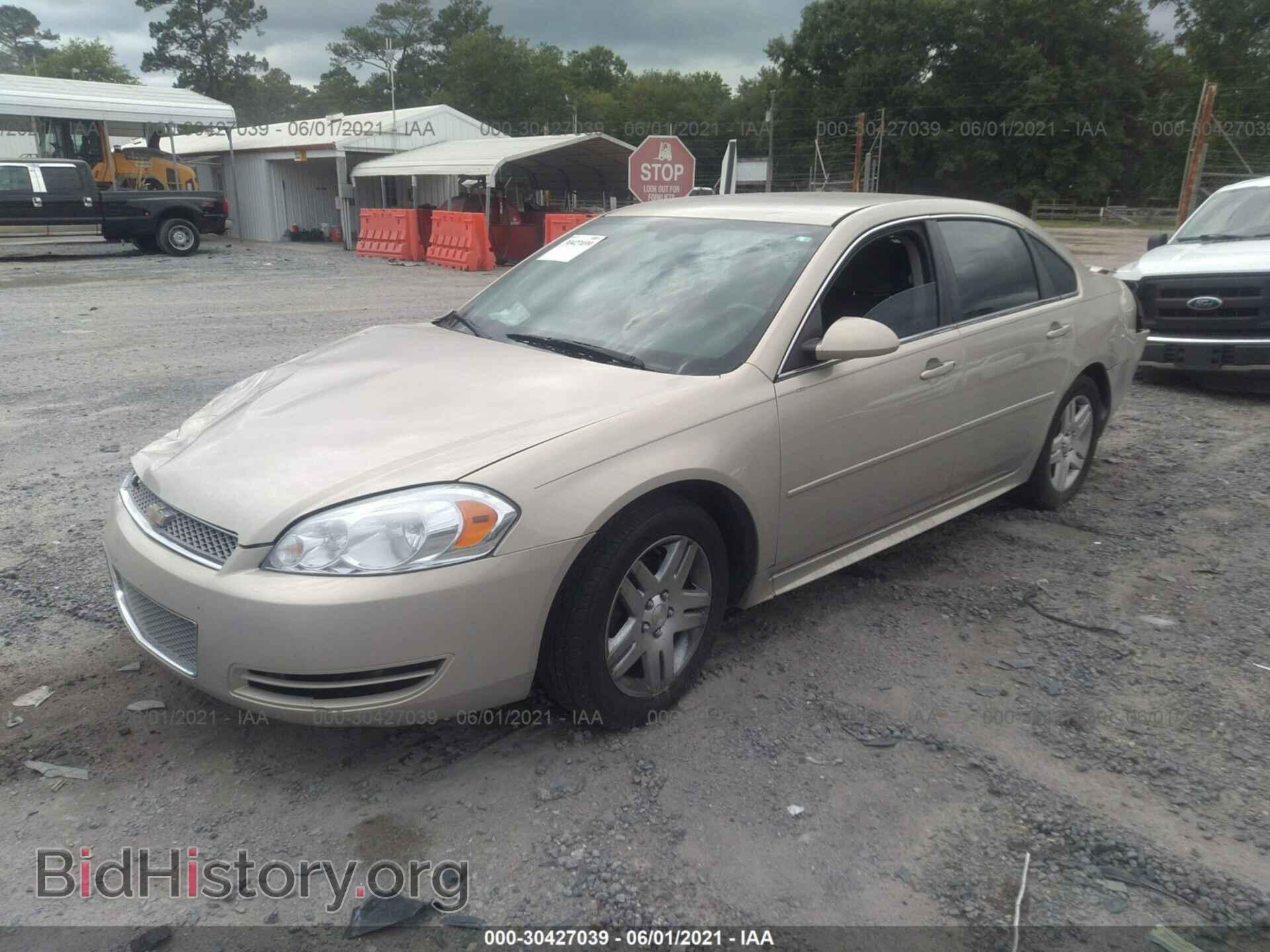 2012 CHEVROLET IMPALA - VIN: 2G1WG5E38C1313630 - Фото 2