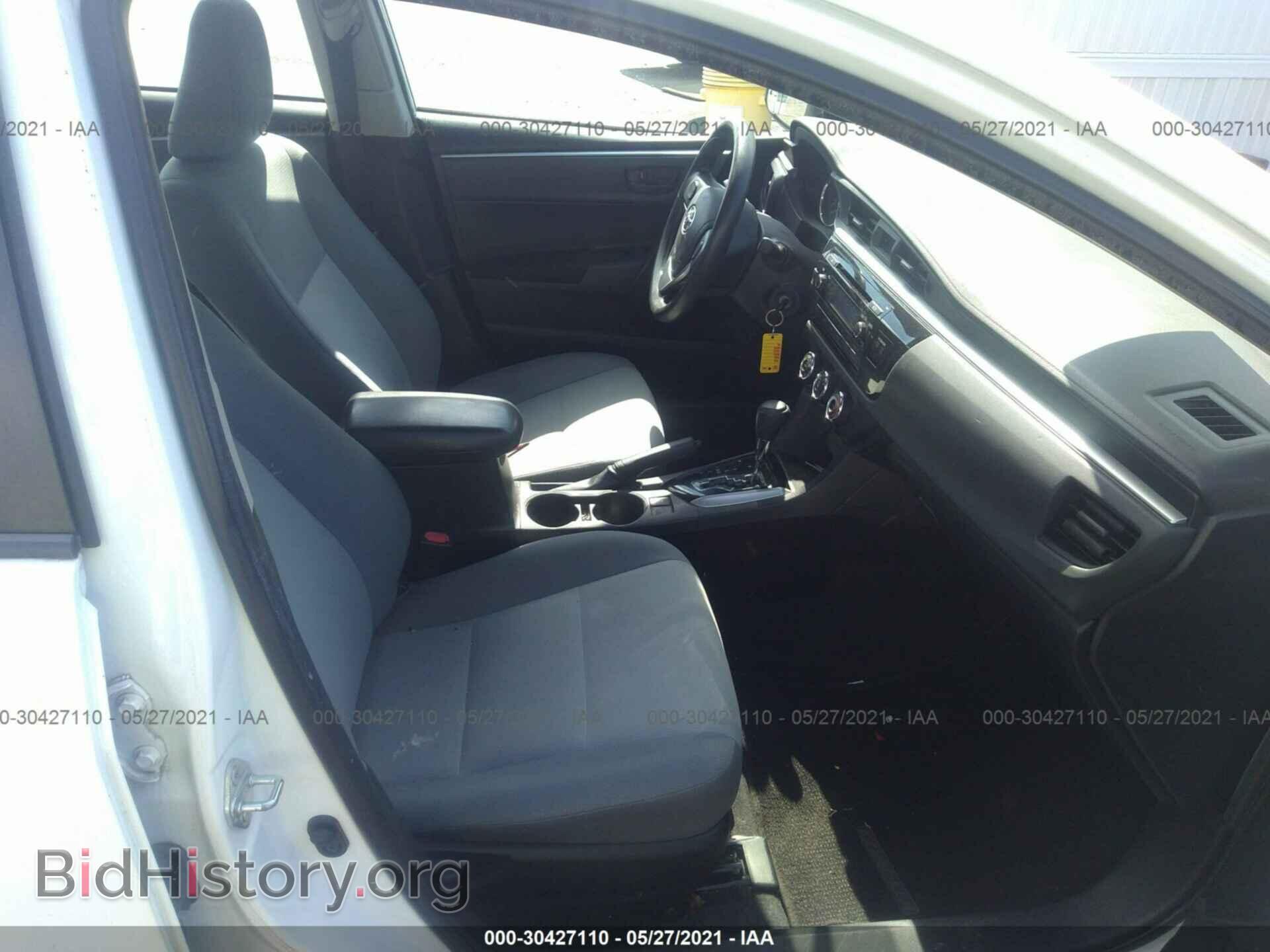 2014 TOYOTA COROLLA - VIN: 2T1BURHE4EC001778 - Фото 5