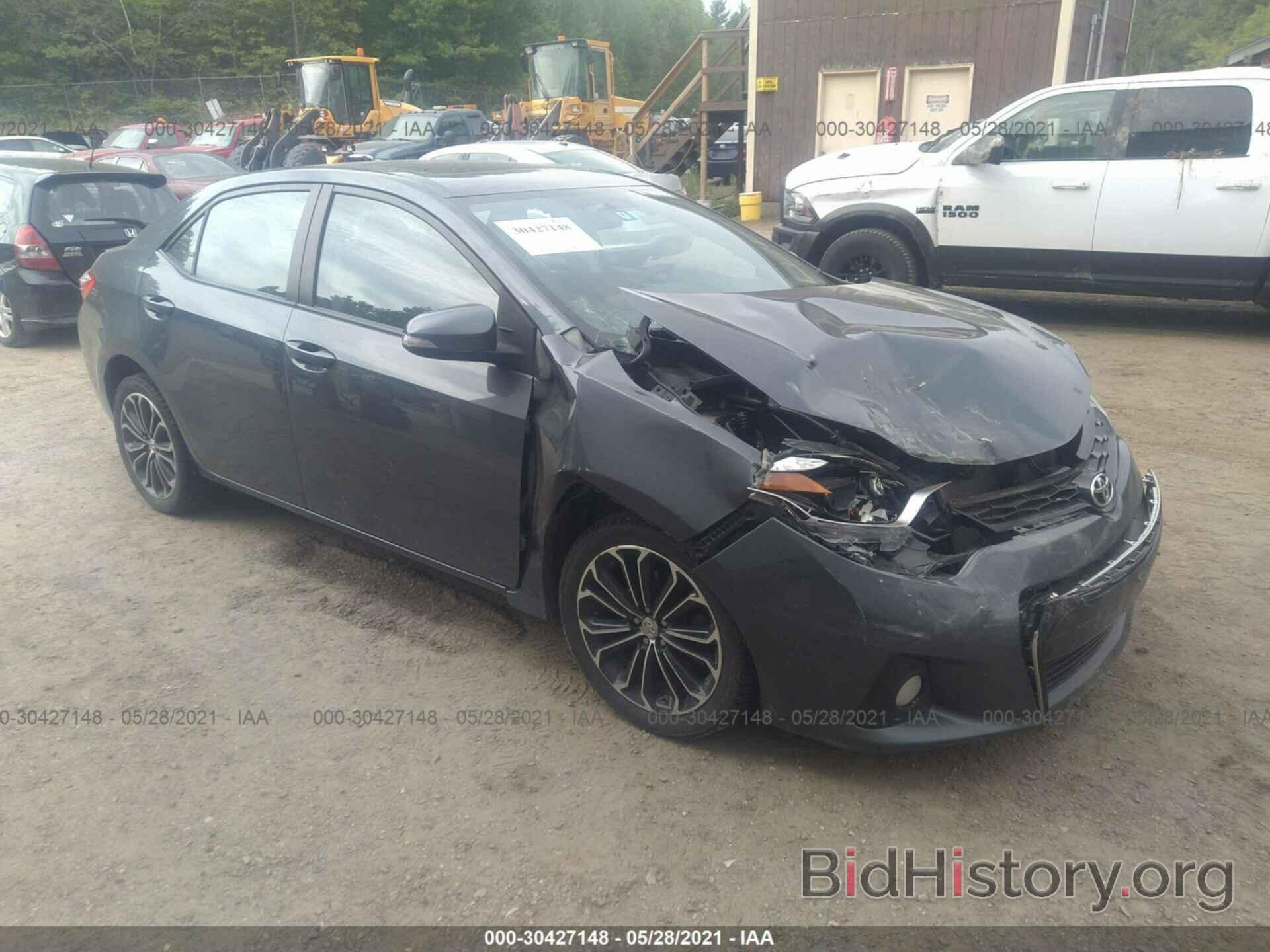 Photo 2T1BURHE2FC266457 - TOYOTA COROLLA 2015