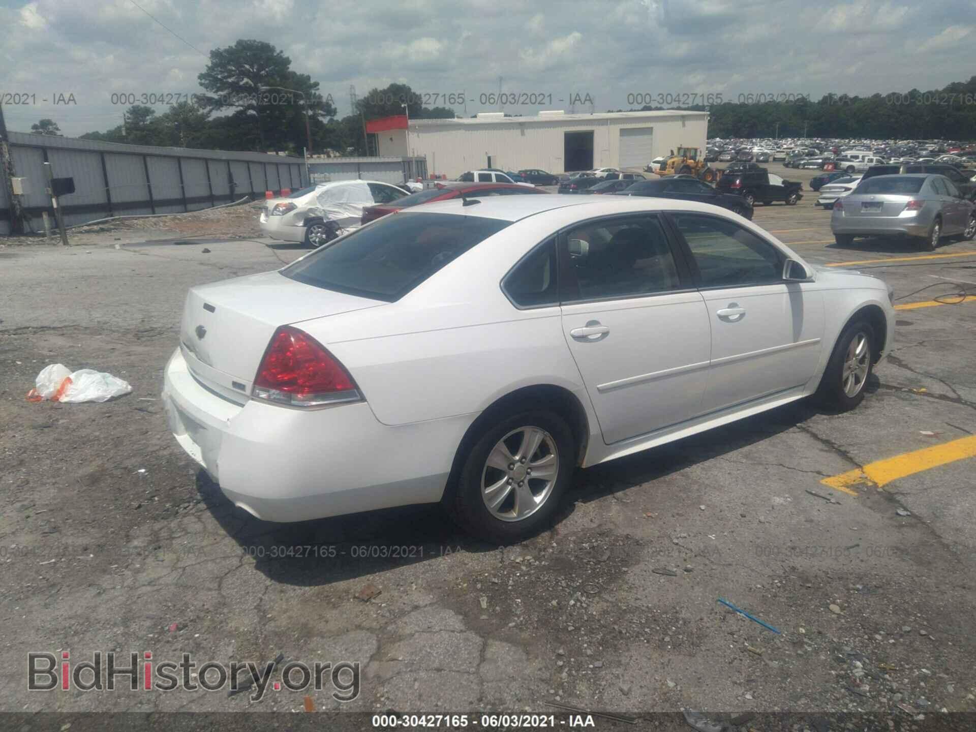 2013 CHEVROLET IMPALA - VIN: 2G1WA5E38D1193802 - Фото 4
