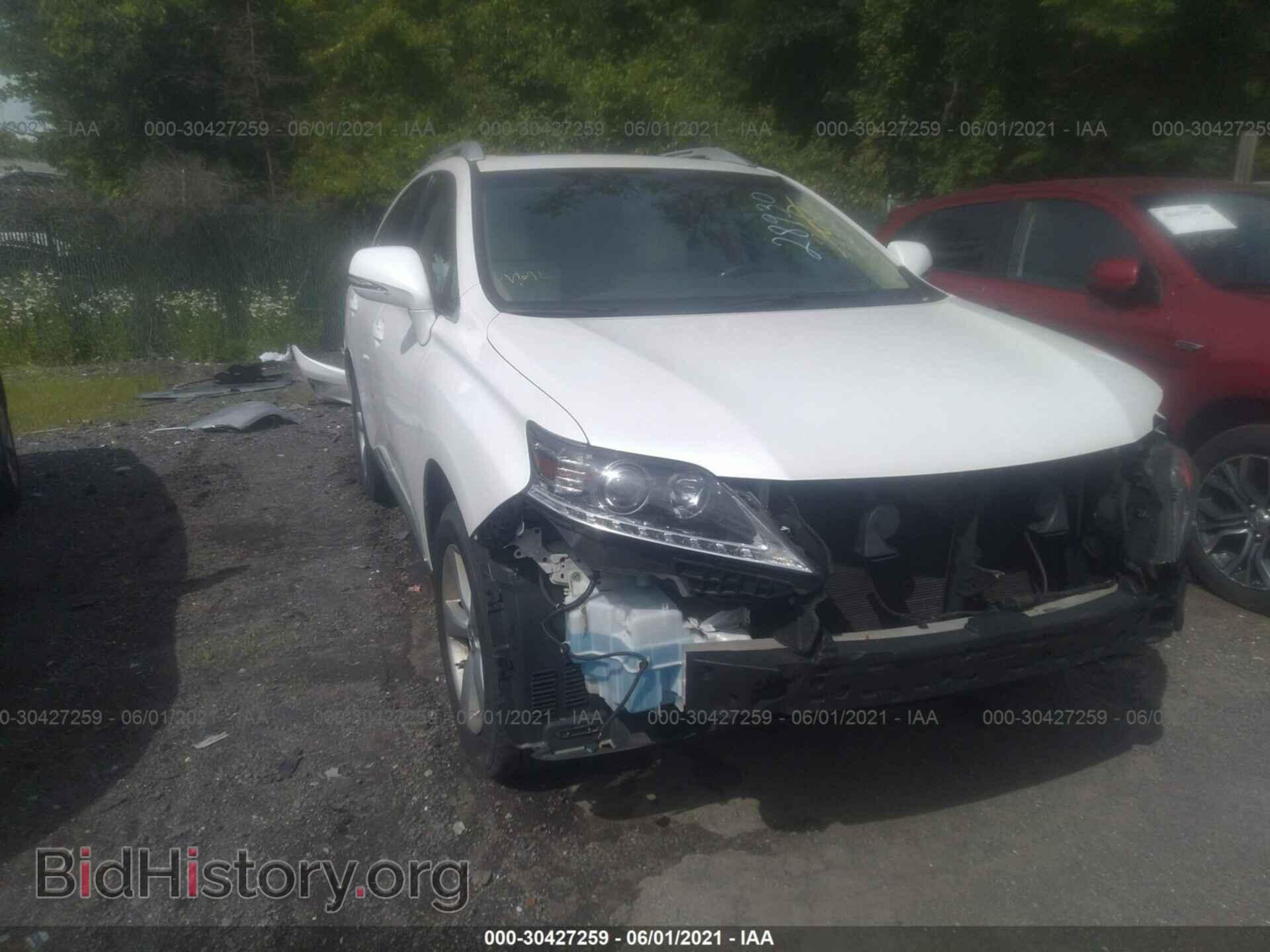 Фотография 2T2BK1BA0EC228930 - LEXUS RX 350 2014