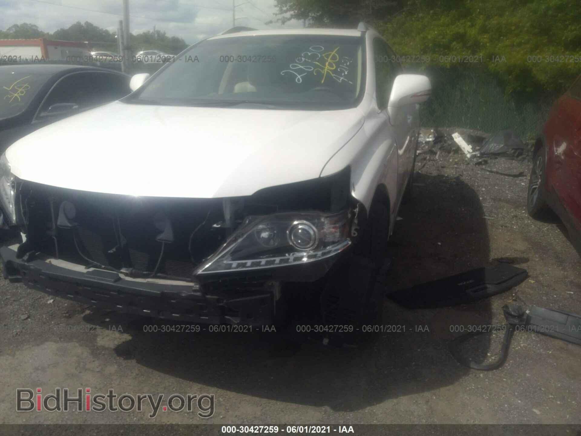 2014 LEXUS RX 350 - VIN: 2T2BK1BA0EC228930 - Фото 2