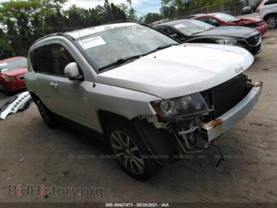 2014 Jeep COMPASS Limited, white — VIN 1C4NJDCB7ED686688, IAAI