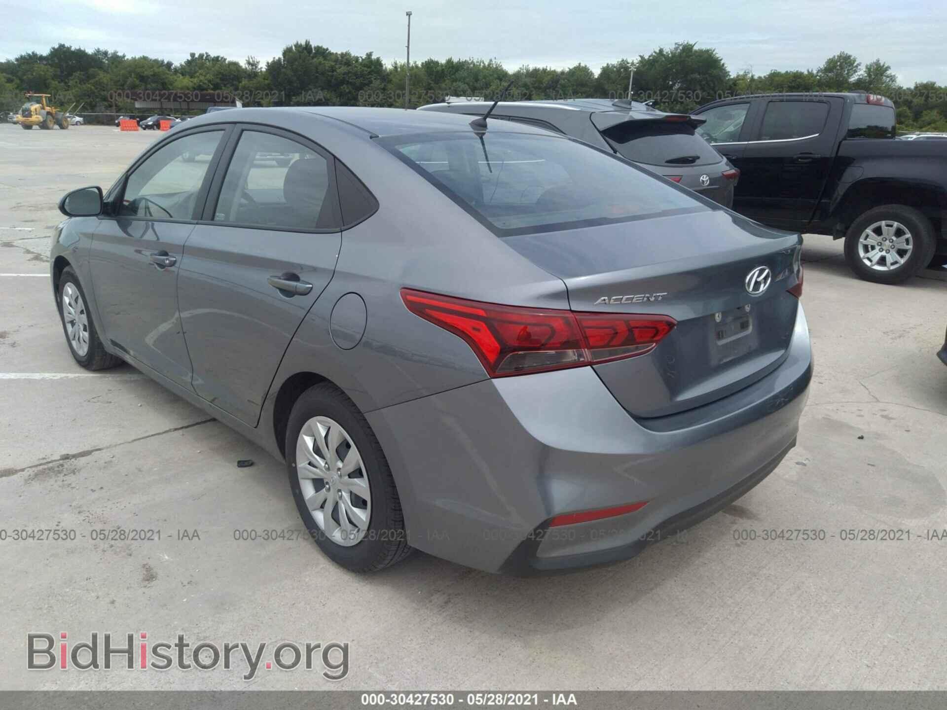 2020 HYUNDAI ACCENT - VIN: 3KPC24A67LE104580 - Фото 3