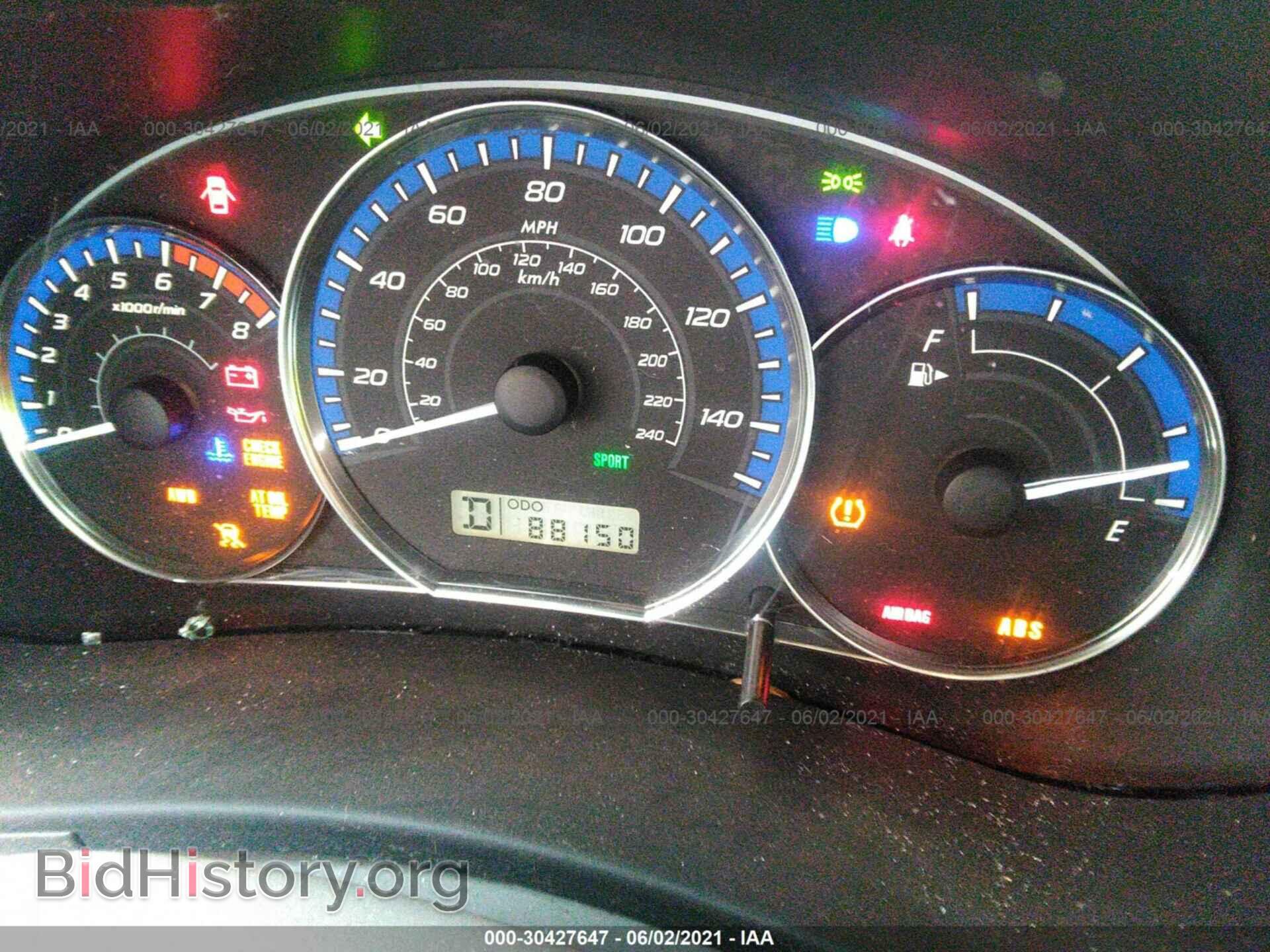 2010 SUBARU FORESTER - VIN: JF2SH6CC4AH714809 - Фото 7