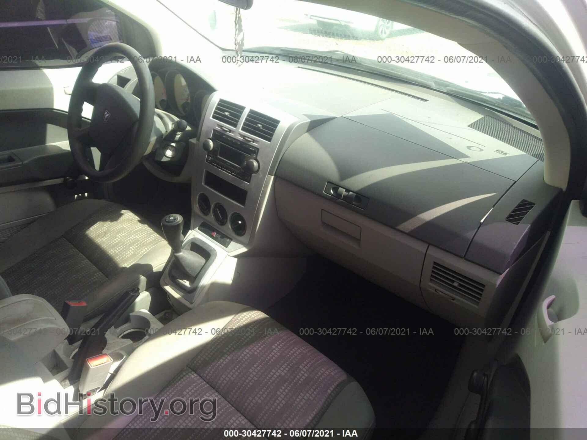 2007 DODGE CALIBER - VIN: 1B3HB28C27D141812 - Photo 5