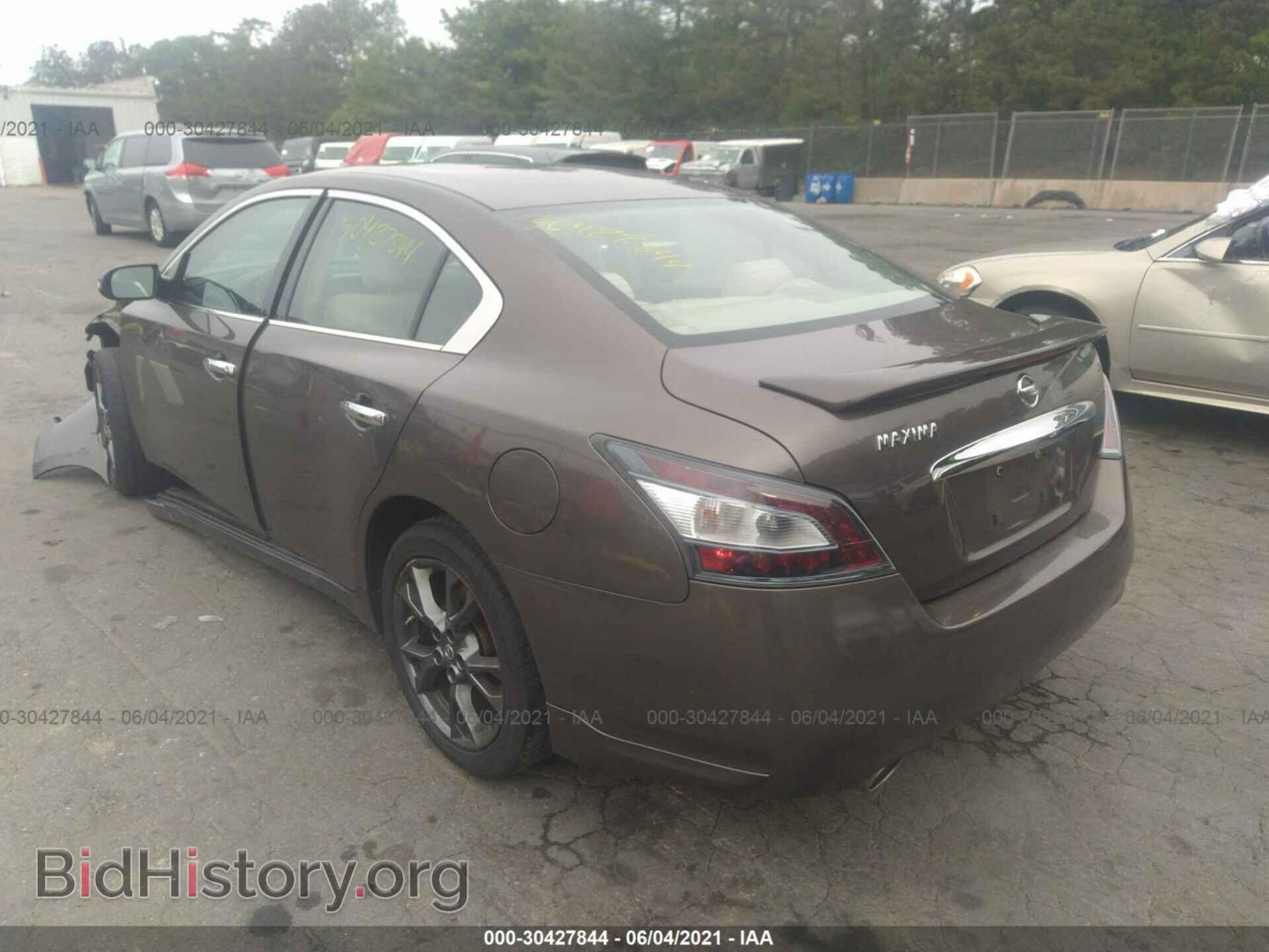 2014 NISSAN MAXIMA - VIN: 1N4AA5AP1EC475212 - Фото 3