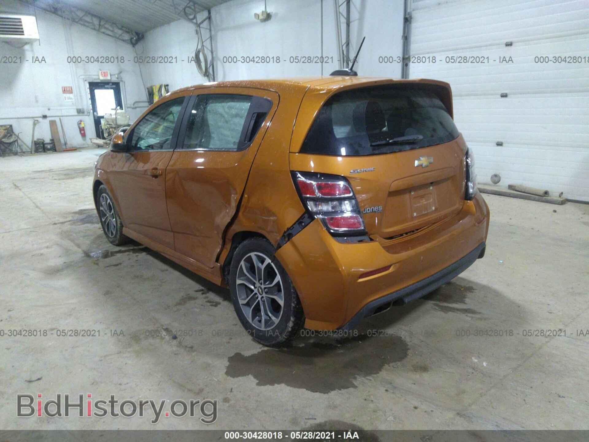 2017 CHEVROLET SONIC - VIN: 1G1JD6SG0H4153481 - Фото 3