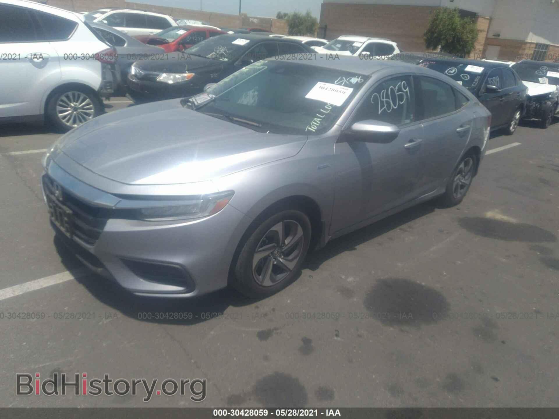 2019 HONDA INSIGHT - VIN: 19XZE4F52KE033014 - Фото 2